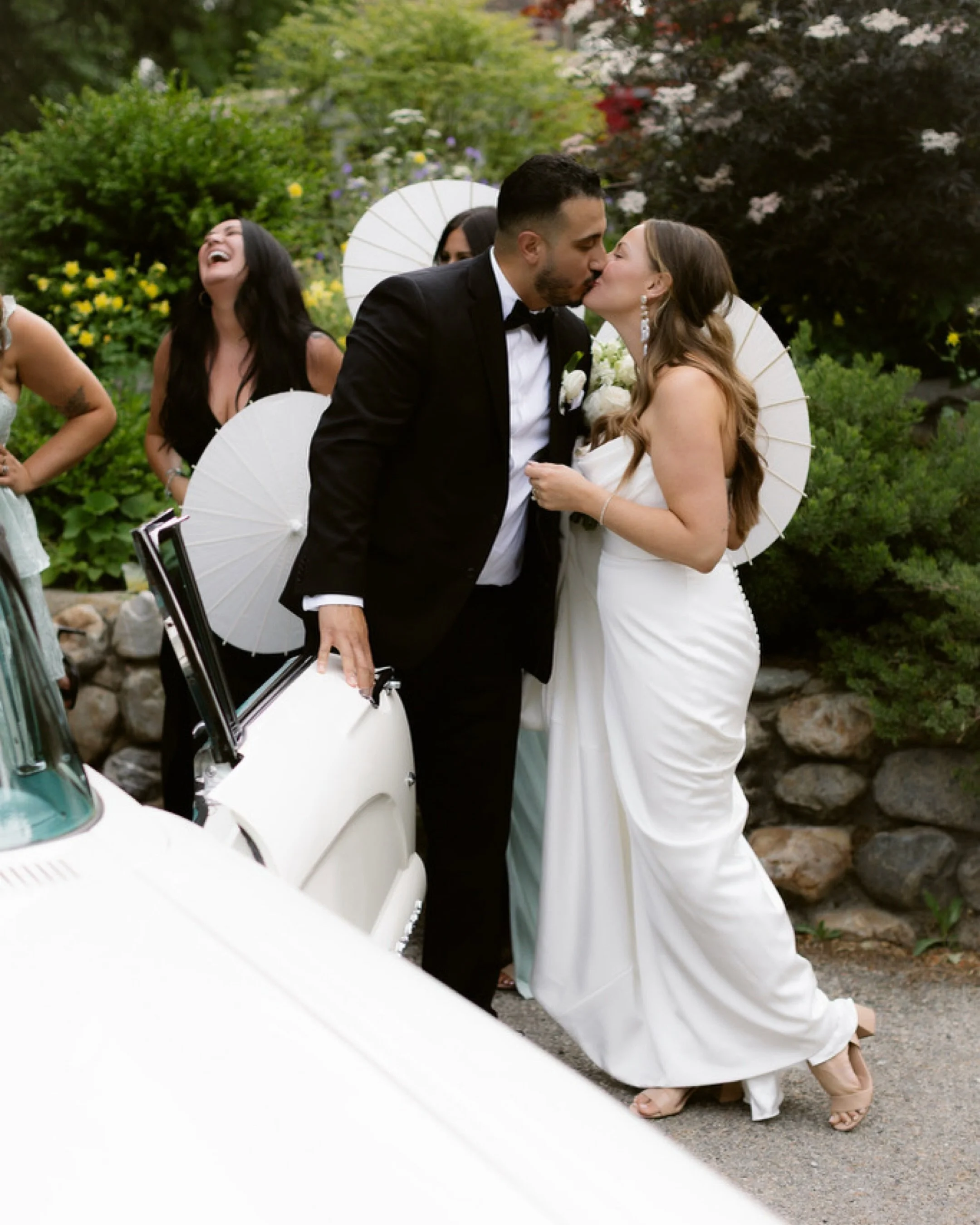 a little bit garden party, a little bit getaway car