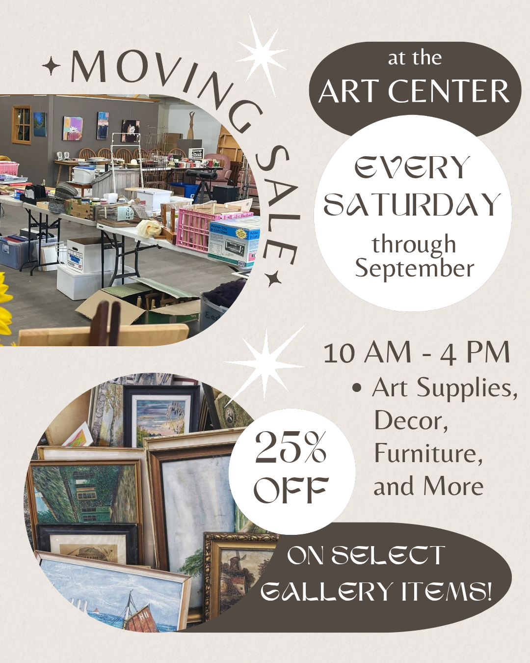 Moving Sale