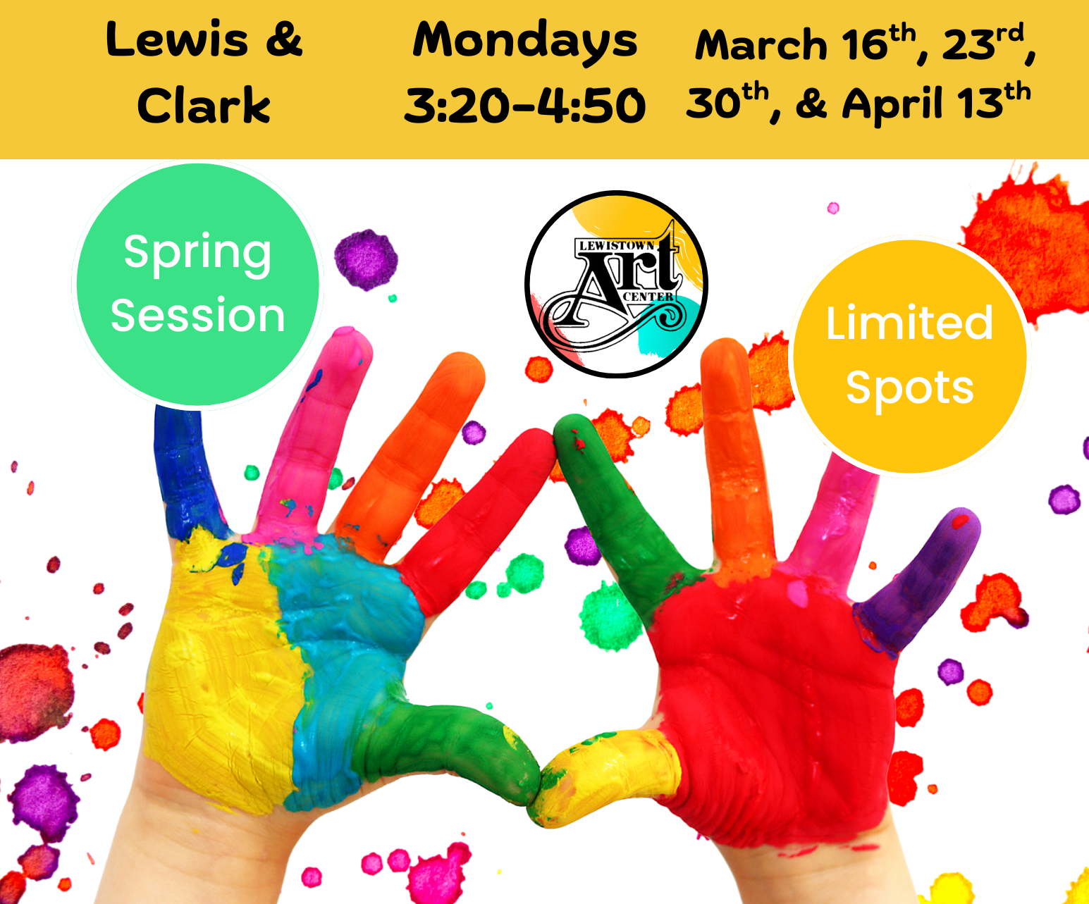 Lewis and Clark After-School Art Spring Session