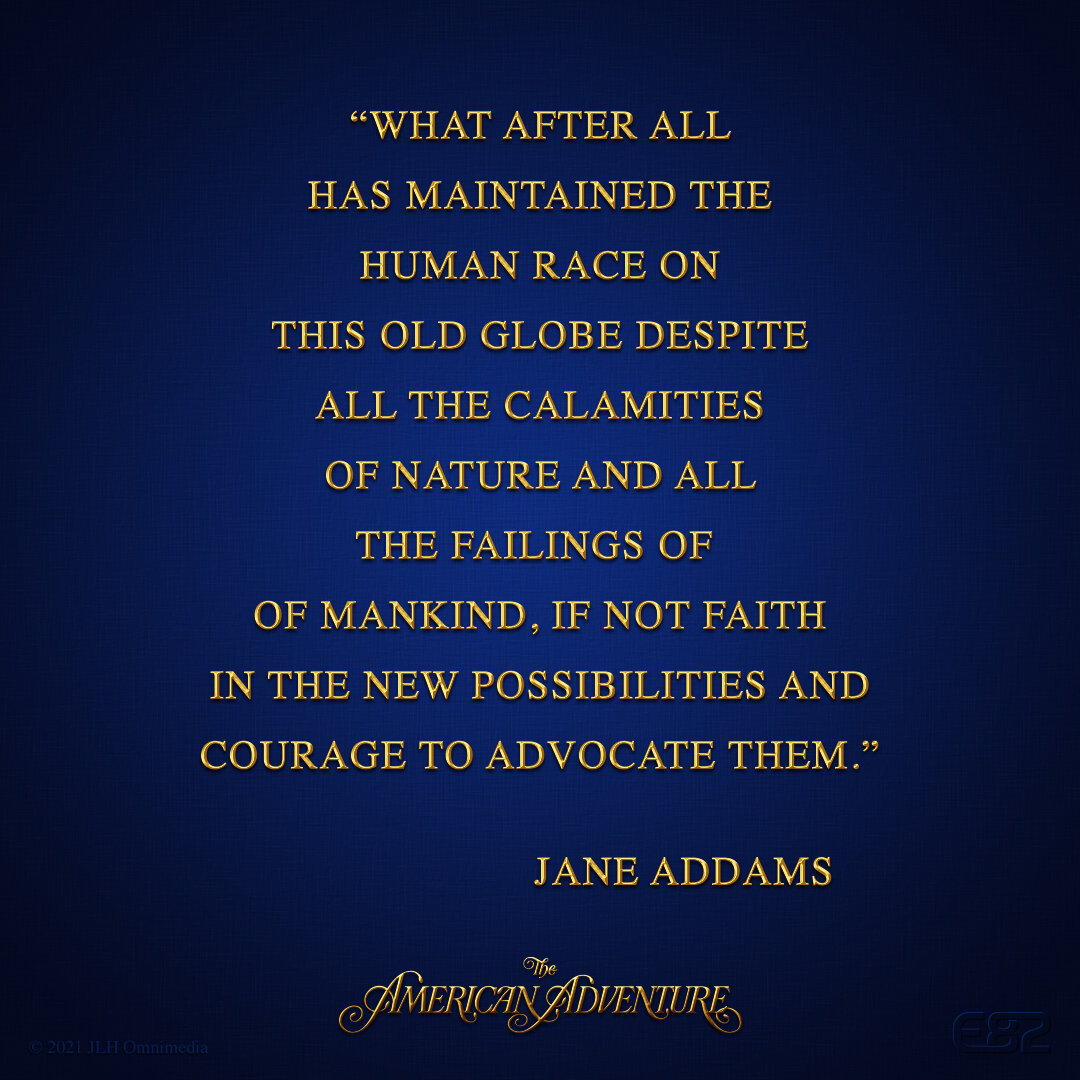 Jane Addams Speaks
