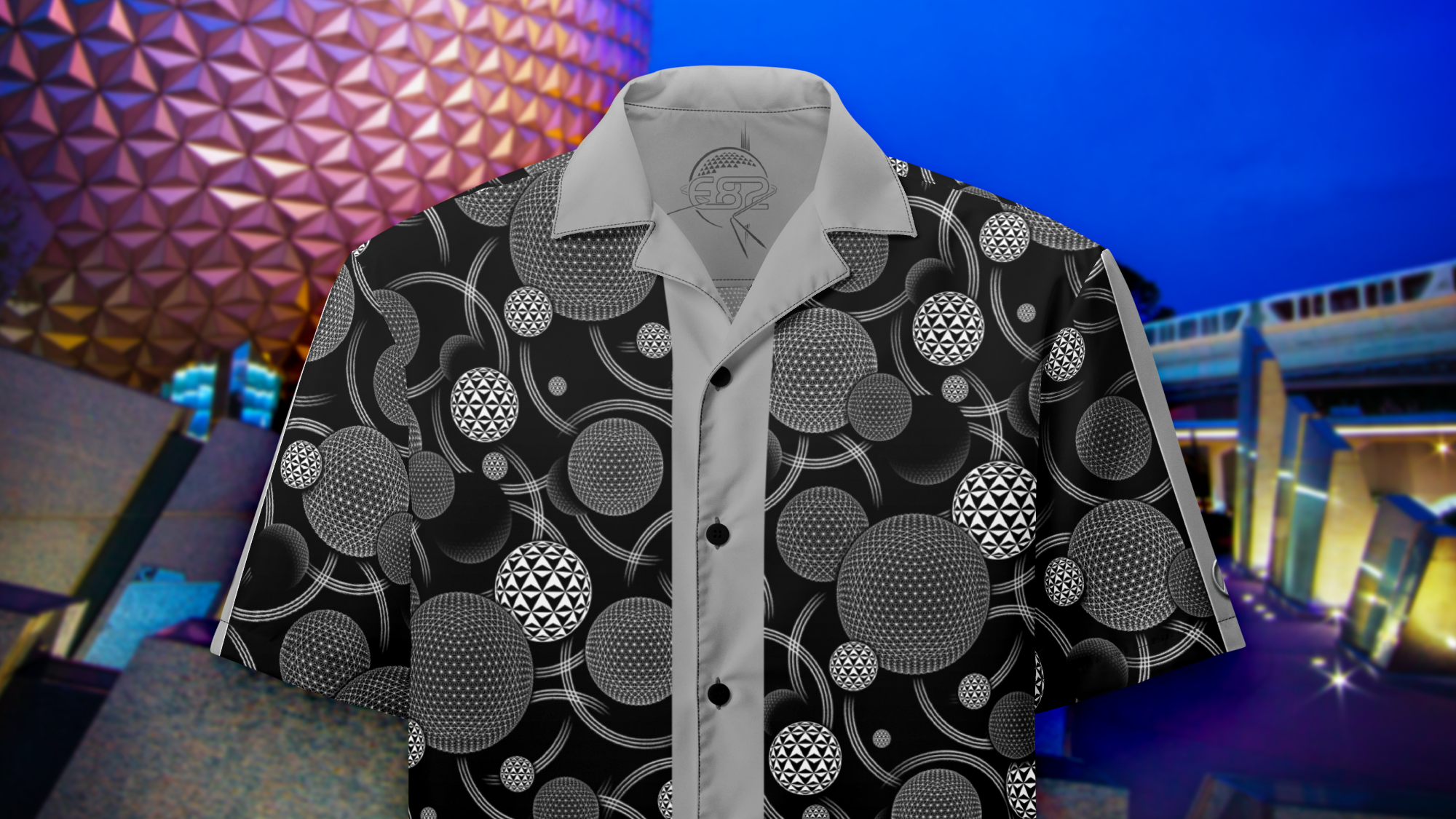 2000 Entrance Plaza Shirt - Gray Variant