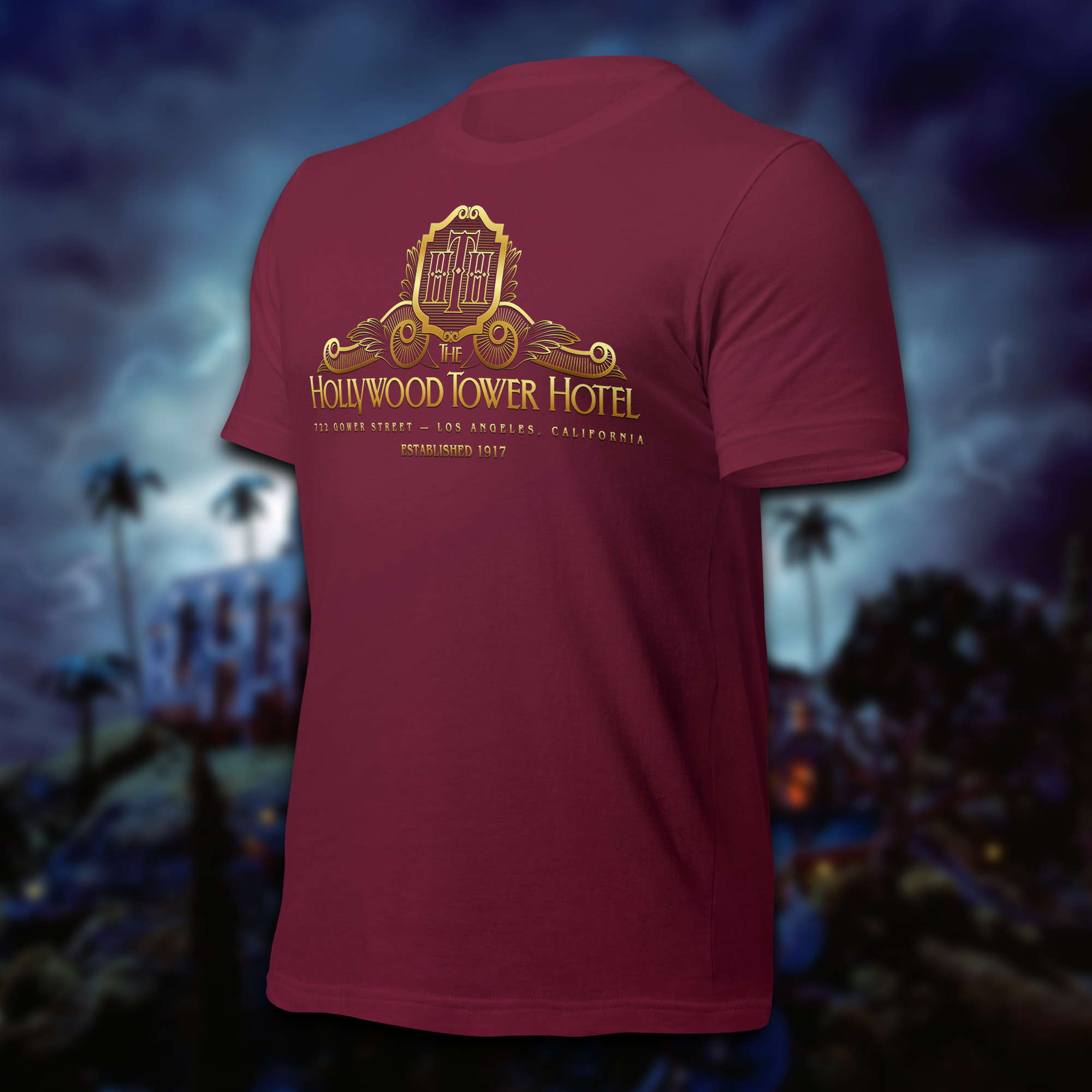 HTH Marquee Shirt | Maroon