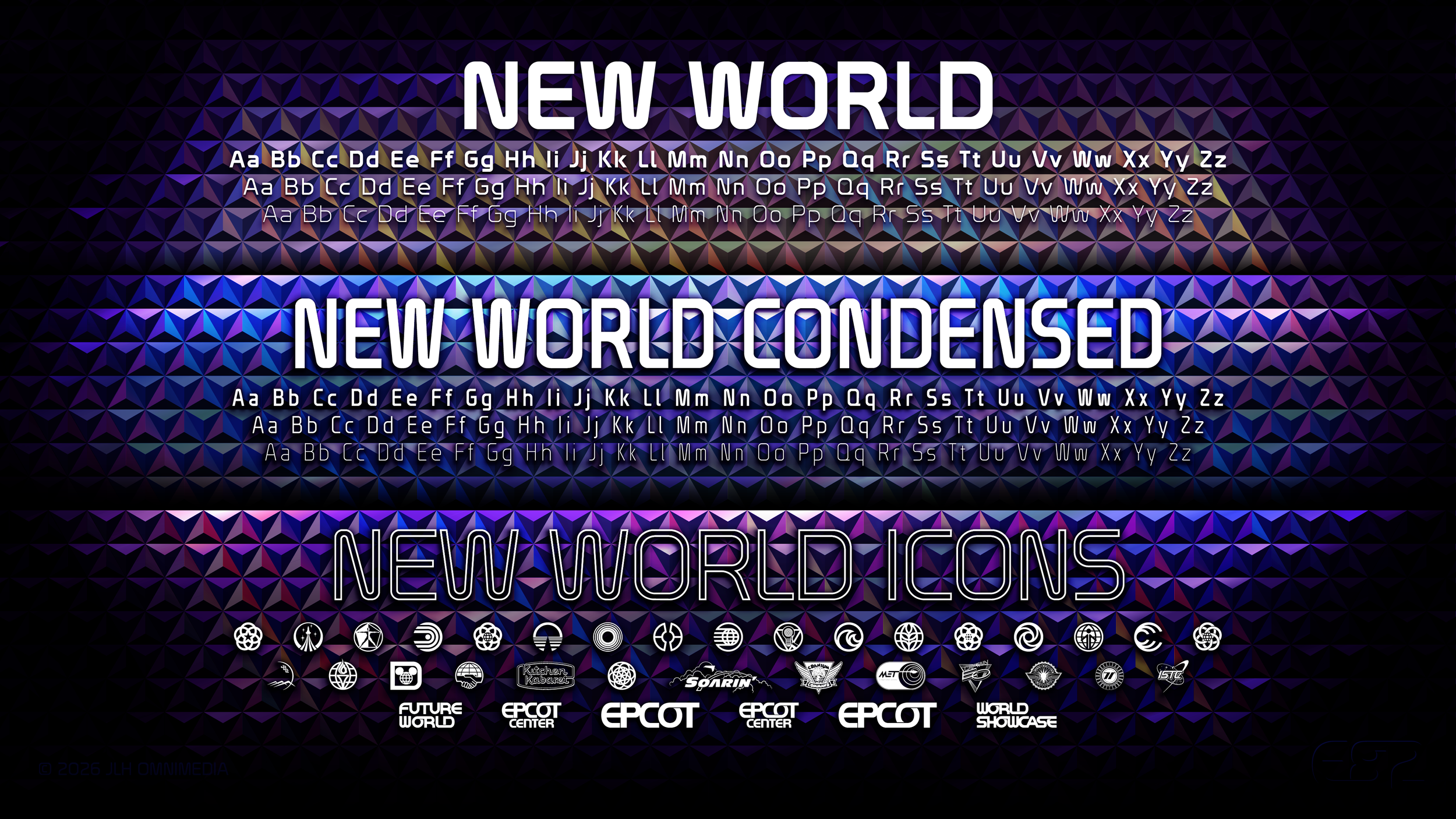 NEW WORLD Font Family | Complete Collection