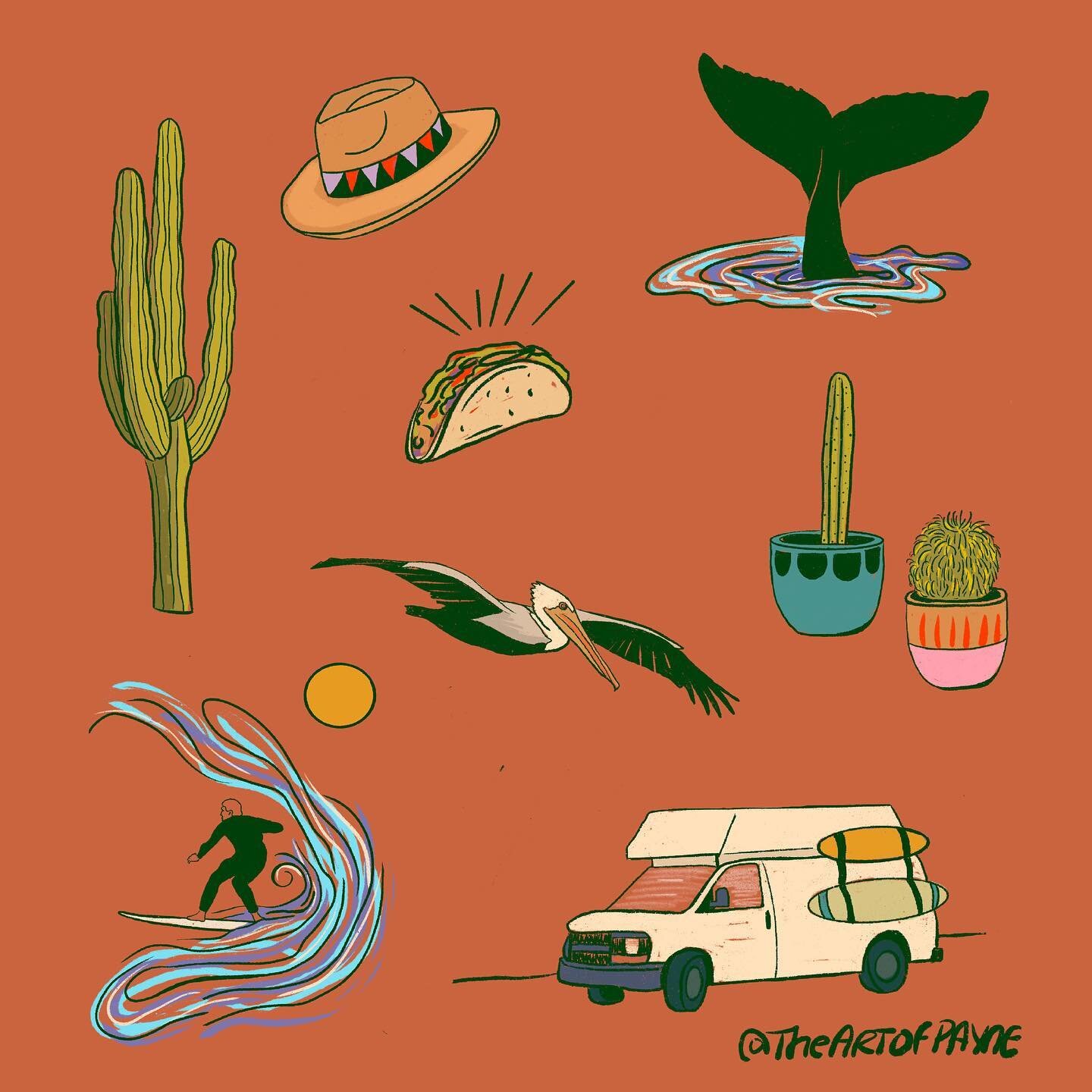 That Baja life in a nutshell 🤙🏽

Day 5 of 30 days of design 💓
.
.
.
.
.
.
.
.
#designchallenge #illustration #pattern #baja #bajacalifornia #bajasur #todossantos #mexico #digitalart #designinspiration #desertlife #desertvibes #desertart #cactus #s