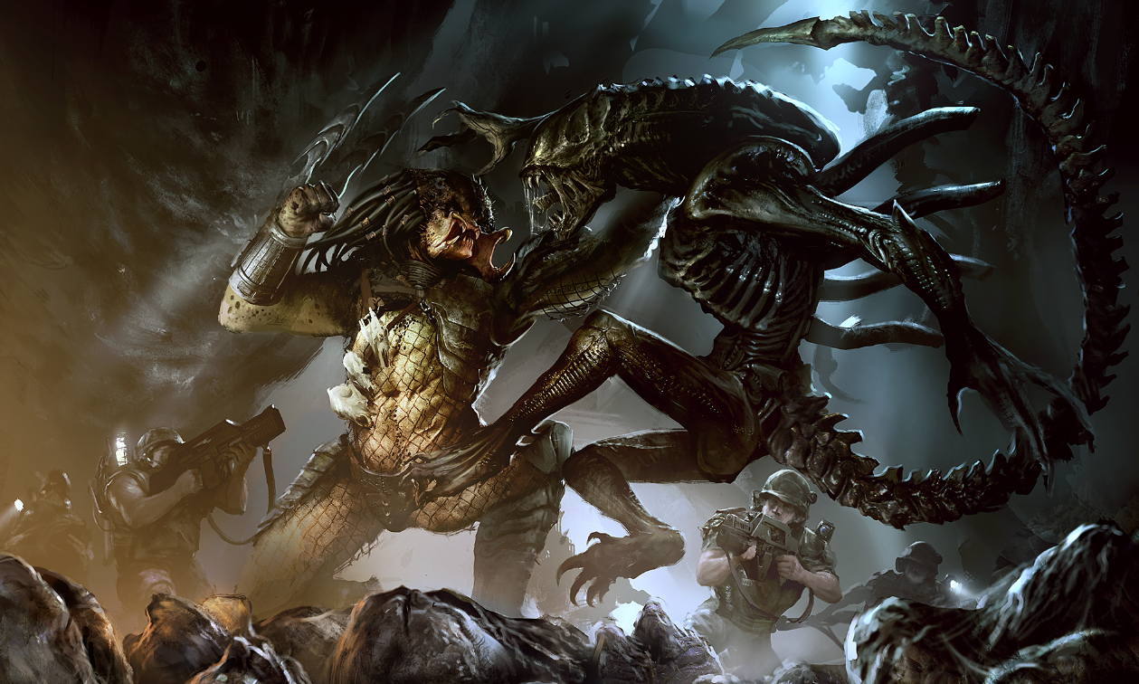 Director Shinji Aramaki Reveals Details Of Unreleased Aliens Vs. Predator  Anime - Animehunch