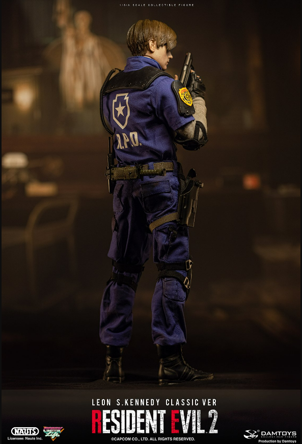 DAMTOYS Releases RESIDENT EVIL 2 (Remake) Action Figures Of Leon