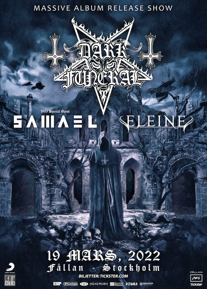 Black Metal Legends DARK FUNERAL Announce New Album 