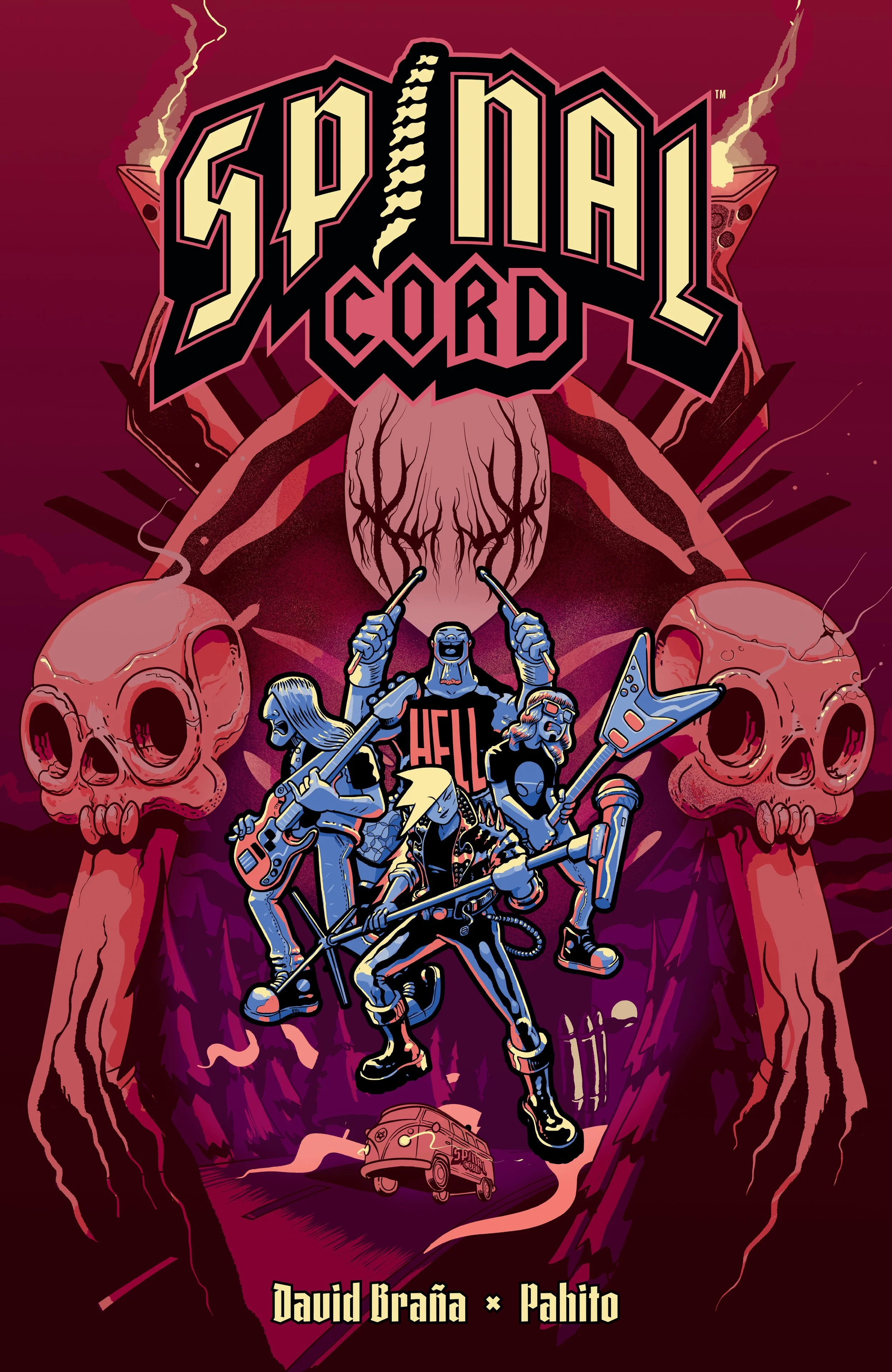Dark Horse Comics Heavy Metal Horror Graphic Novel "Spinal Cord Volume ...