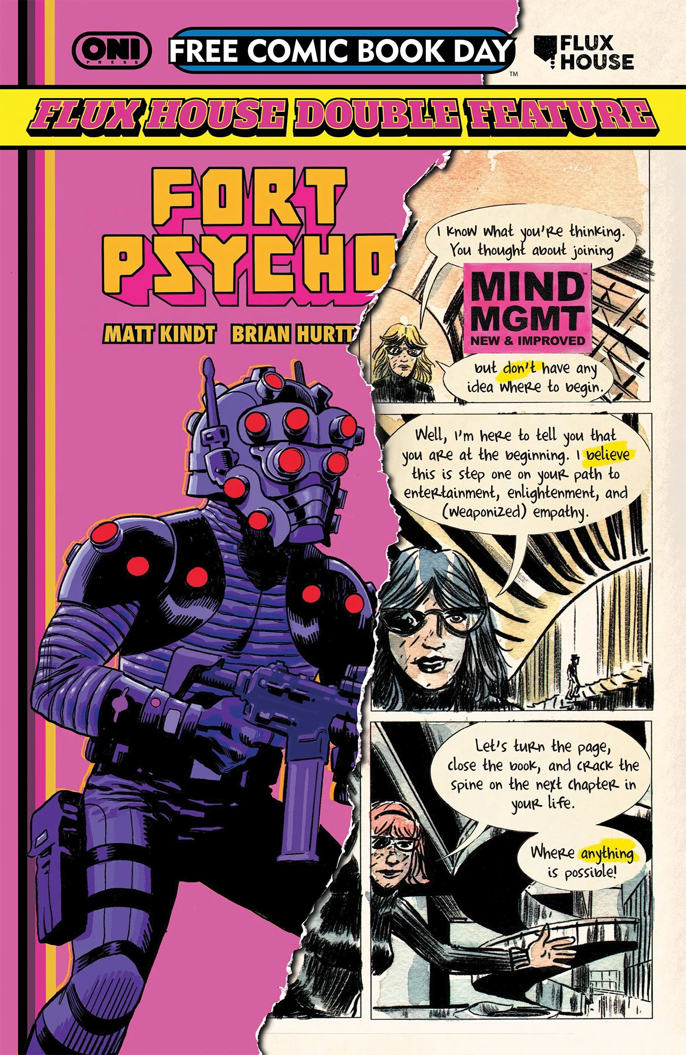 Celebrate Free Comic Book Day With A Guided Tour Of "MIND MGMT: NEW ...