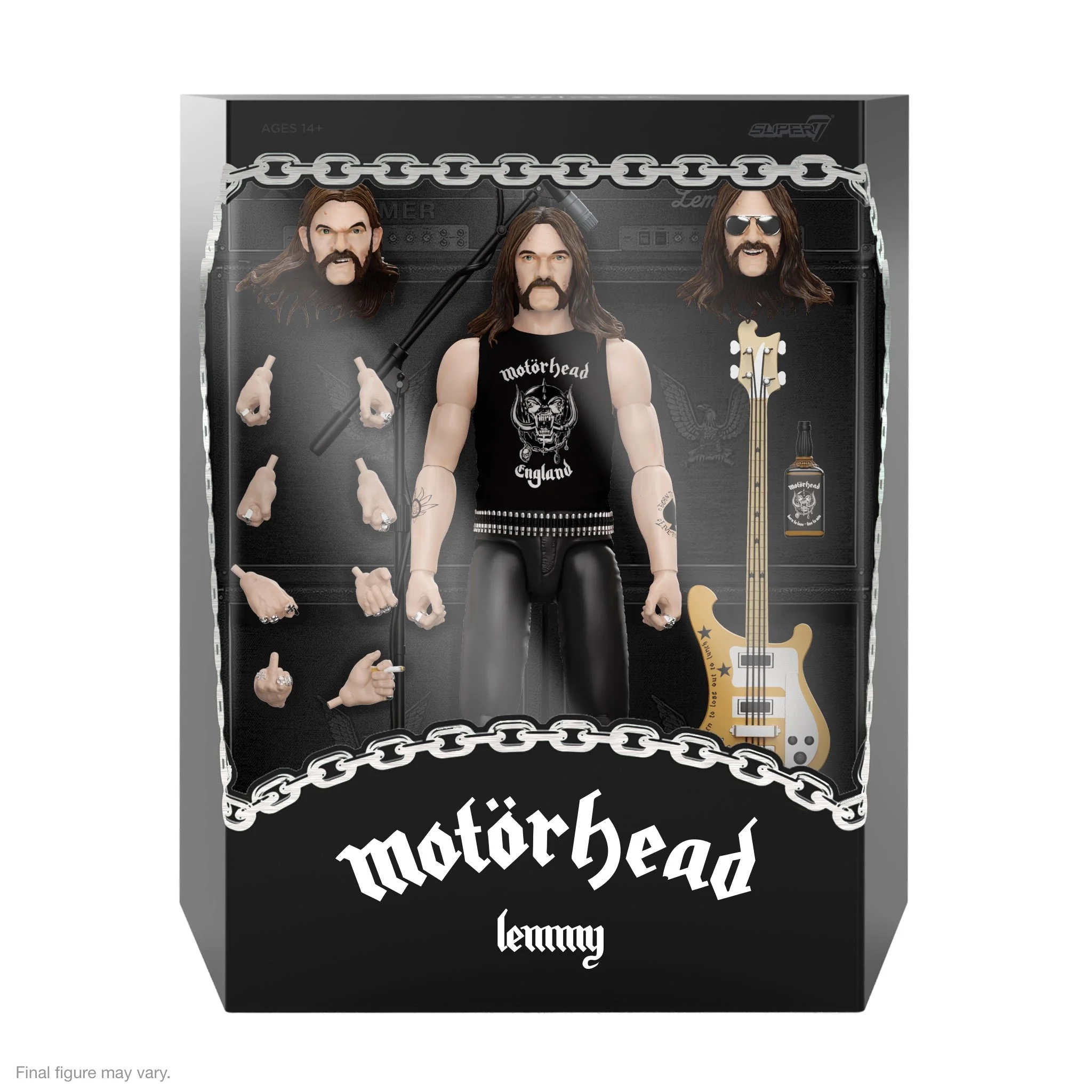 SUPER 7 Releasing Lemmy Kilmister Classic Era Ultimate Figure ...