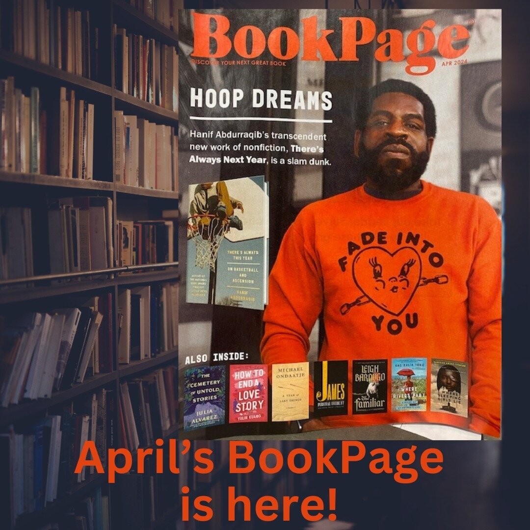 The April issue of BookPage has arrived. Filled with interviews, recommendations and reviews, it is easy to &quot;discover your next great book&quot;. Swing by the library and pick one up!