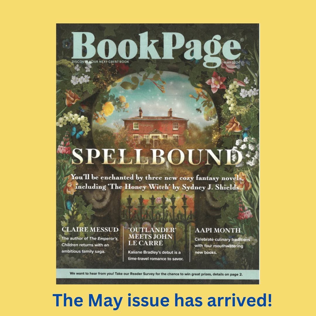 The May issue of BookPage is available at our circulation desk.