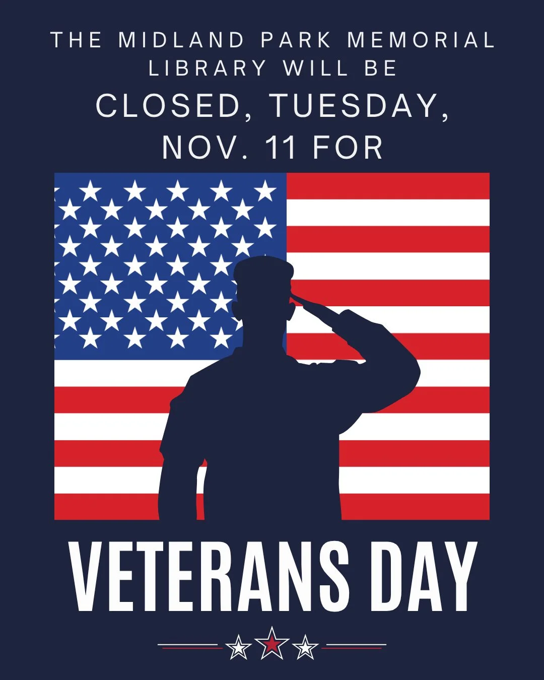 We will be closed for Veterans Day tomorrow! See you next Monday ~⁠
⁠
#closed #veteransday
