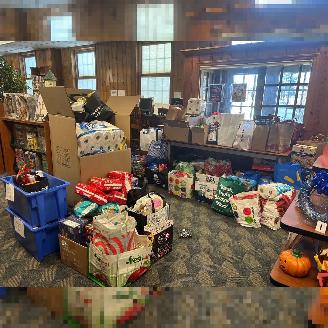 We were blown away by the generosity during our town-wide food drive. Visit the children's department to continue the spirit of giving through a book!! Also, keep an eye on our social media for the arrival of the Love Fund's giving tree, where you ca