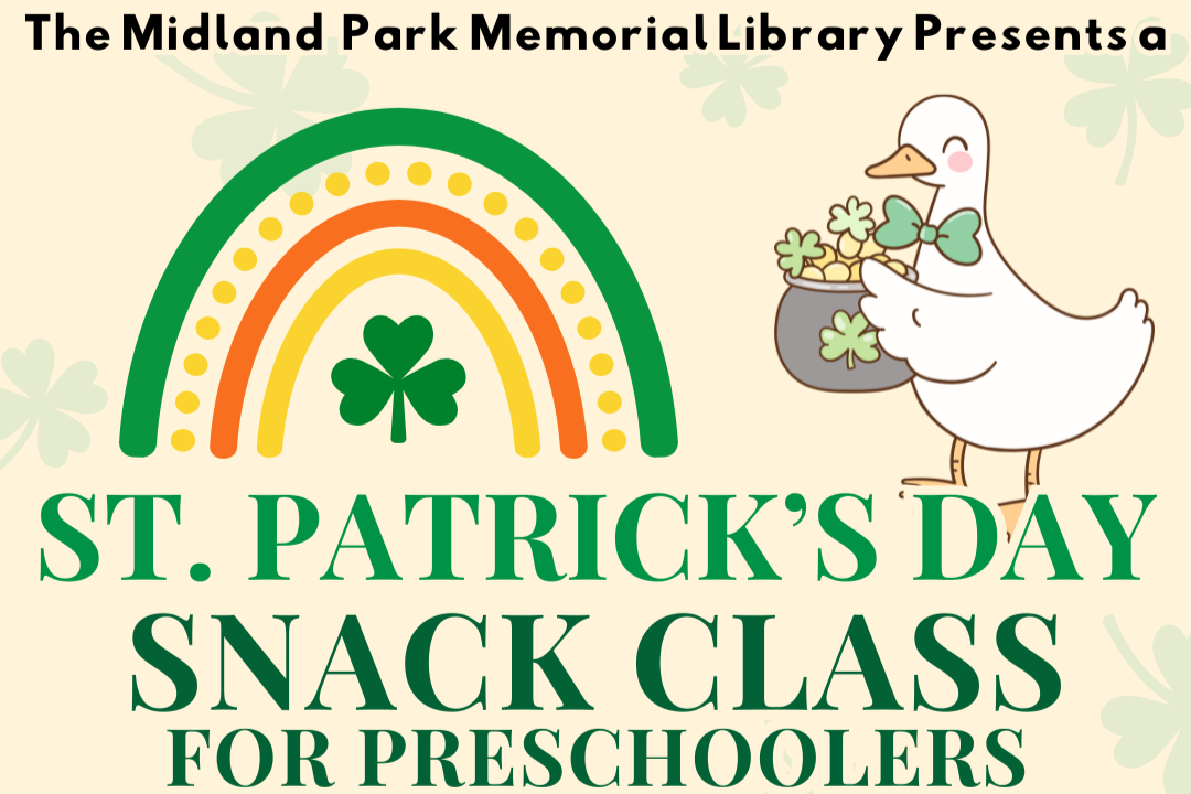 St Patrick's Day Snack Class for Preschoolers!!
