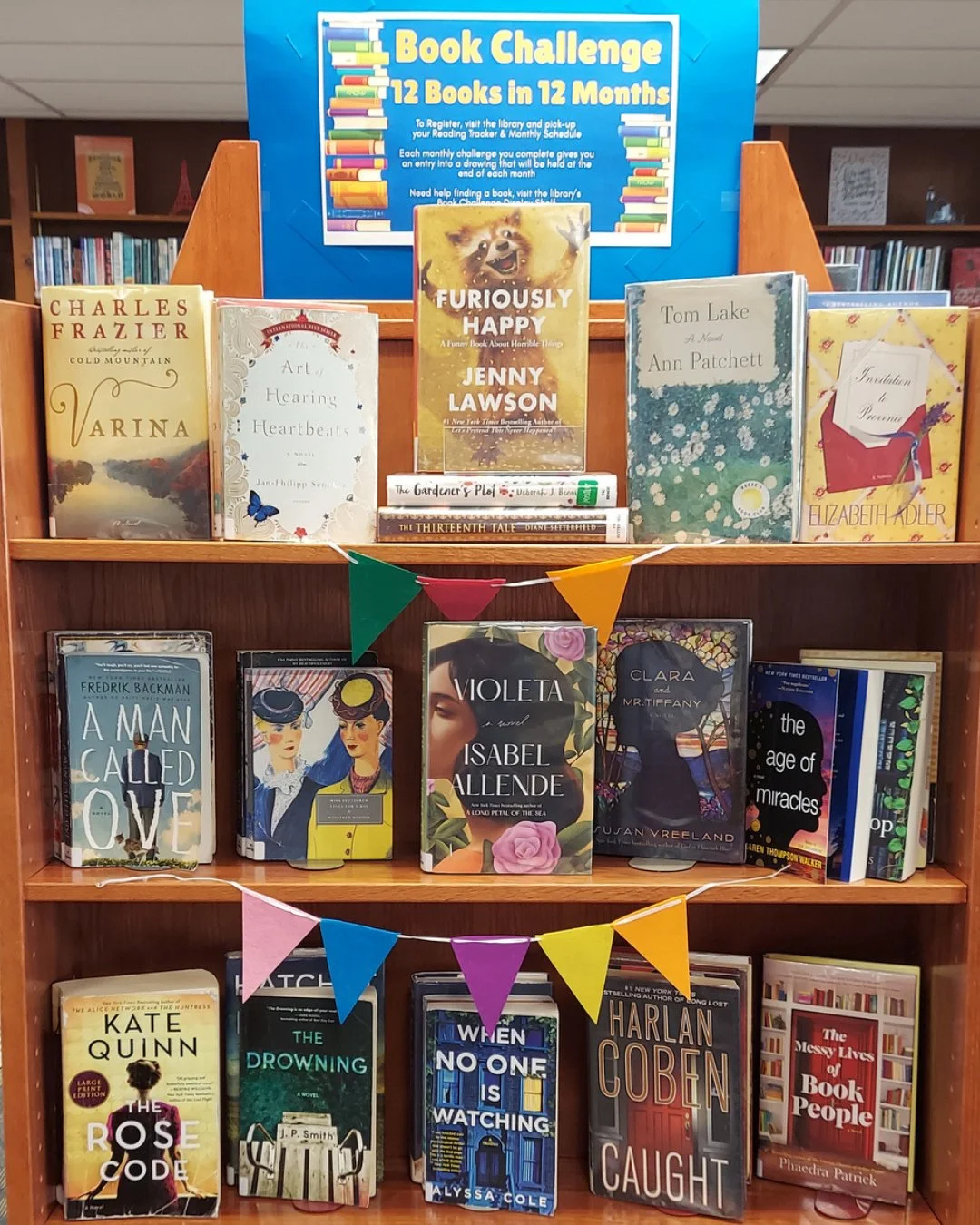 New Month, New Book Challenge!!⁠
⁠
This month is "Pick by its Cover~" To participate, read a book based on its cover, then come down to the Midland Park Memorial Library to pick up a punch card and have your name entered into a drawing!!⁠
⁠