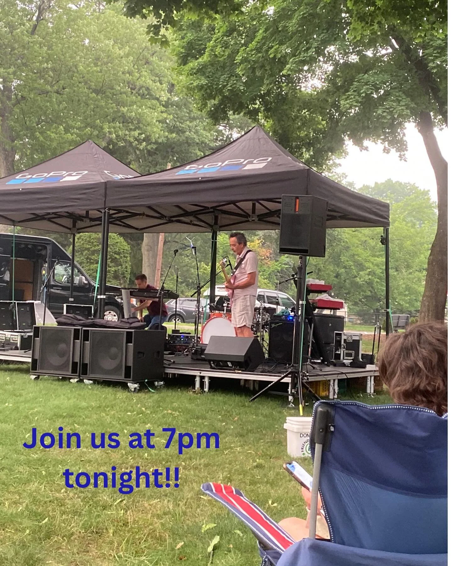 Join us at TONIGHT (Wednesday 7/15) at 7 pm on the lawn at Midland Park Memorial Library. No Surrender - Bruce Springsteen cover band - is playing tonight!!