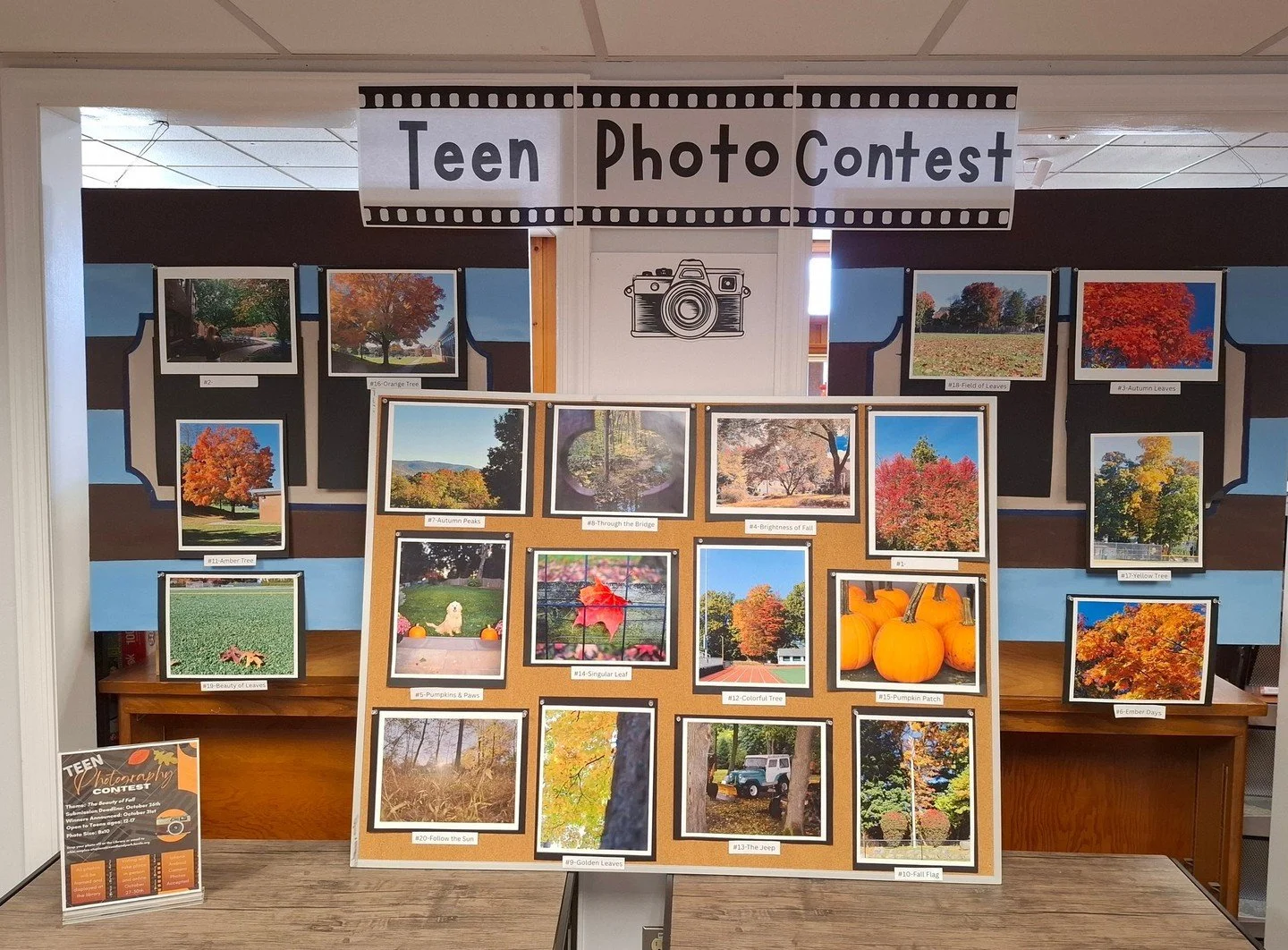 All entries for the Teen Photography Contest at Midland Park Memorial Library are in!!⁠
⁠
Voting starts Tuesday, October 27th and runs until Friday, October 30th 📷⁠
⁠
Voting can be done in-person by putting the number of the photo you are nominating