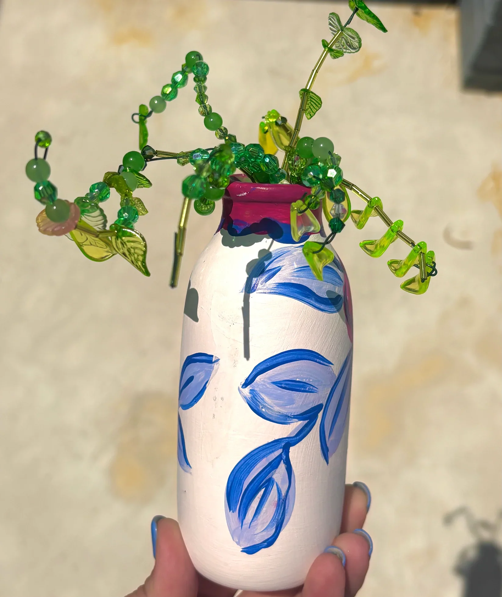 Beaded Propogation & Bud Vase Painting