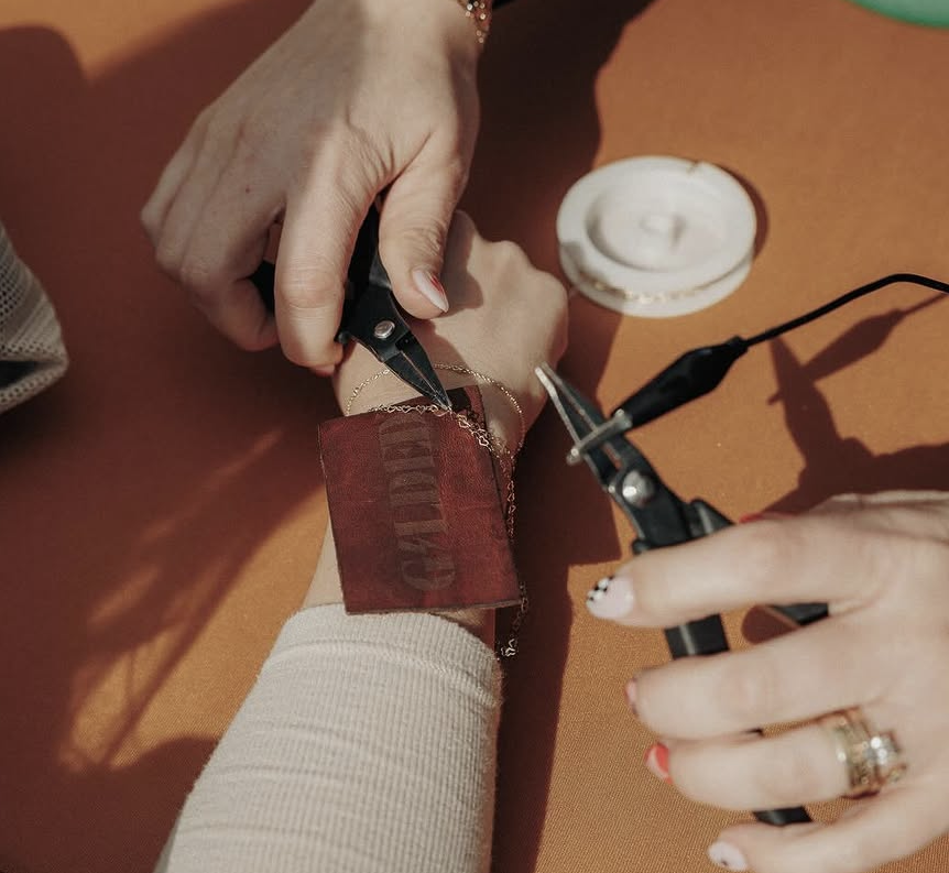 Gilded Permanent Jewelry Pop Up