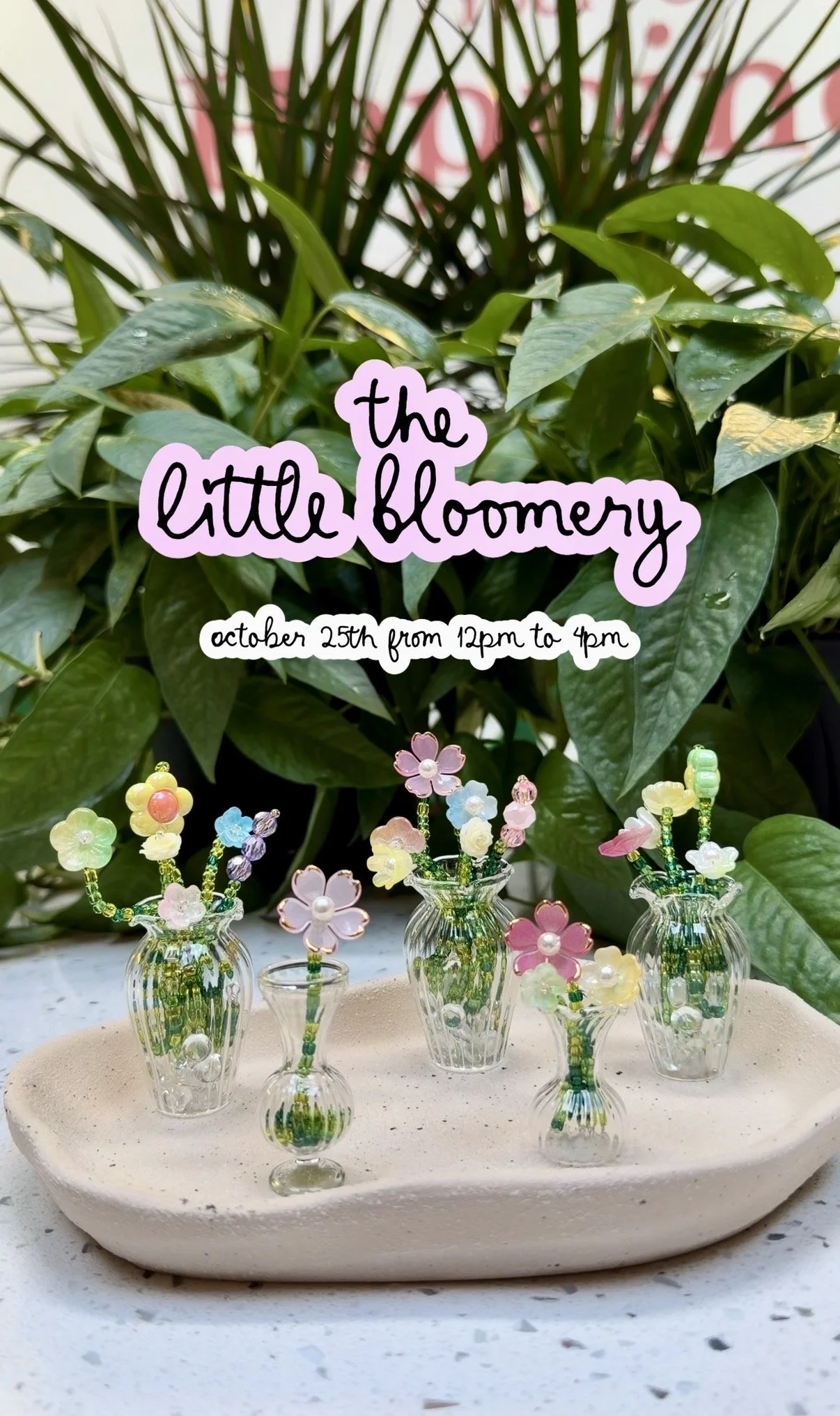 The Little Bloomery Pop Up Event