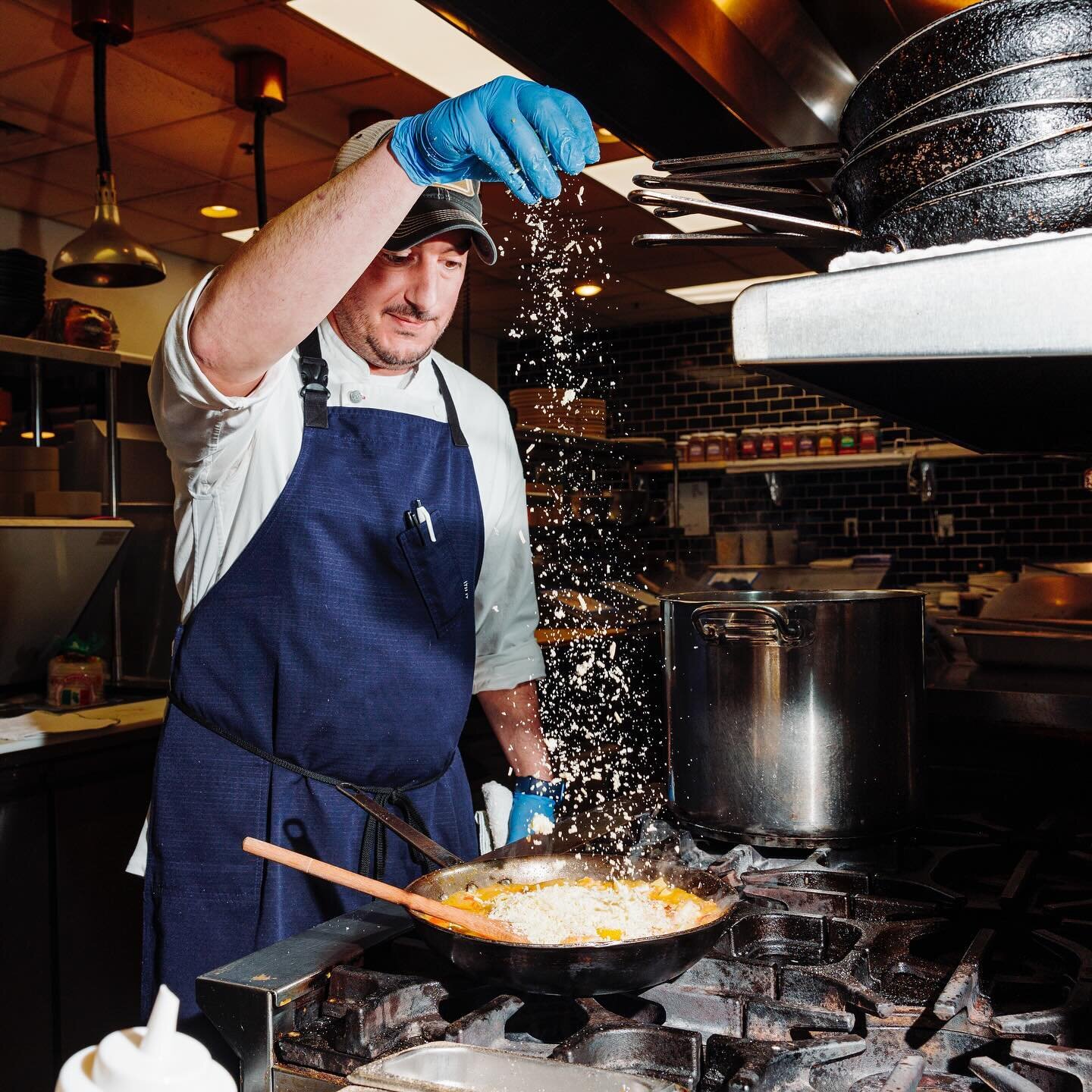 Swipe for Chef Nick&rsquo;s POV while making our Shrimp Tagliatelle. 🤤

We are lucky to have had Chef Nick, the culinary director for ALL of the @wearetrueblue brands, on our team for a little over a year now. Since joining the team in February 2023