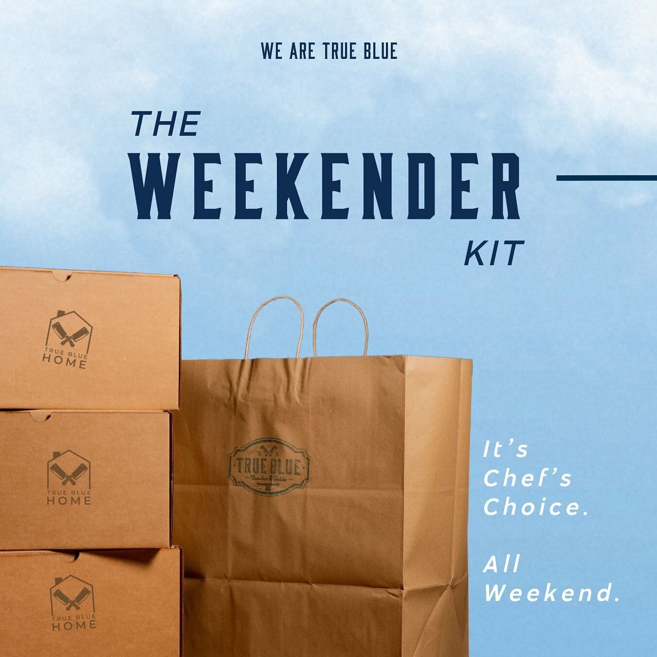 Introducing The WEEKENDER Kit! 🤩 No more stressing about meals on a busy weekend. Elevate your dining experience at home with plenty of quality ingredients, mouthwatering flavors, and home-made cuisine. SWIPE to check out what&rsquo;s included! You&