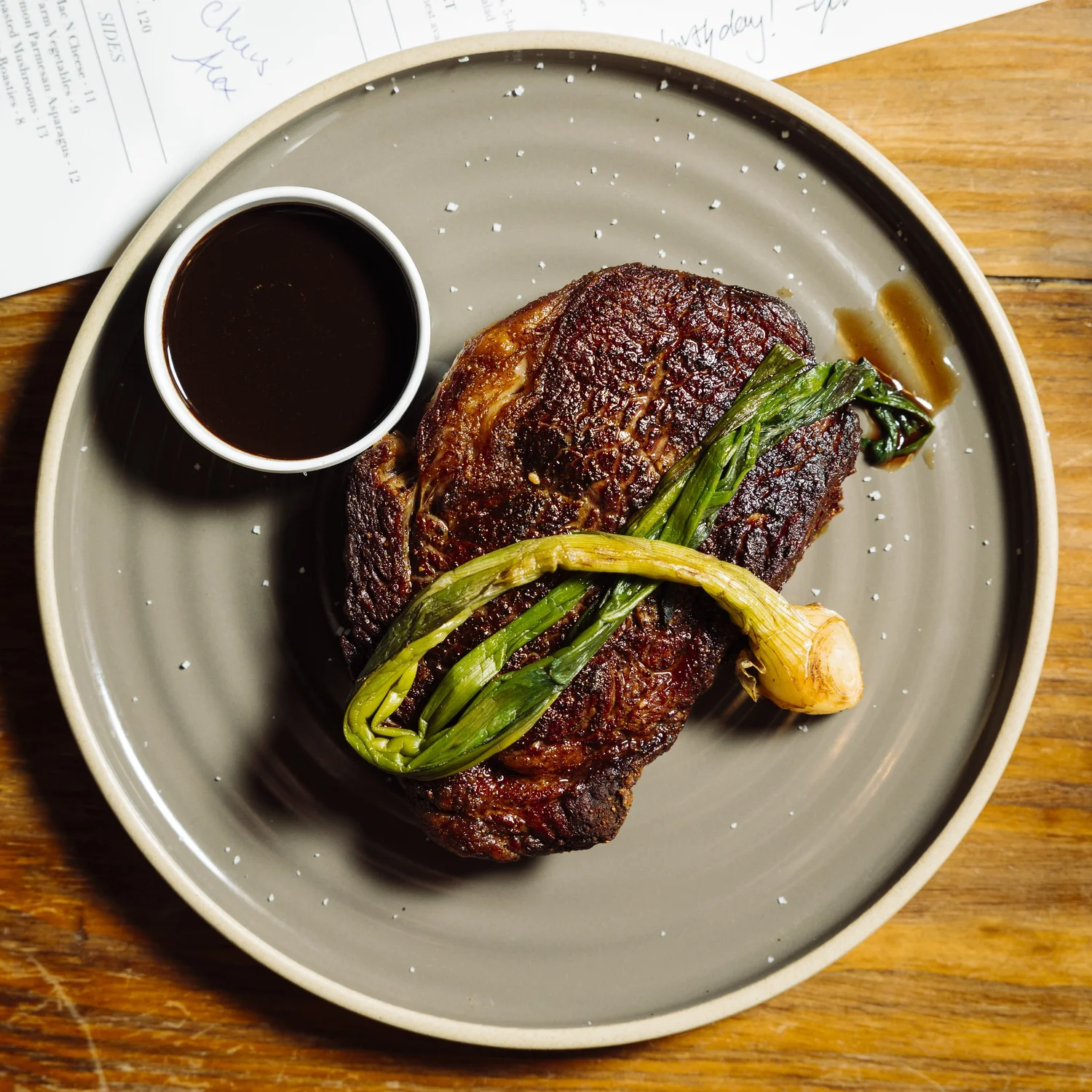 Dinner Menu — We Are True Blue