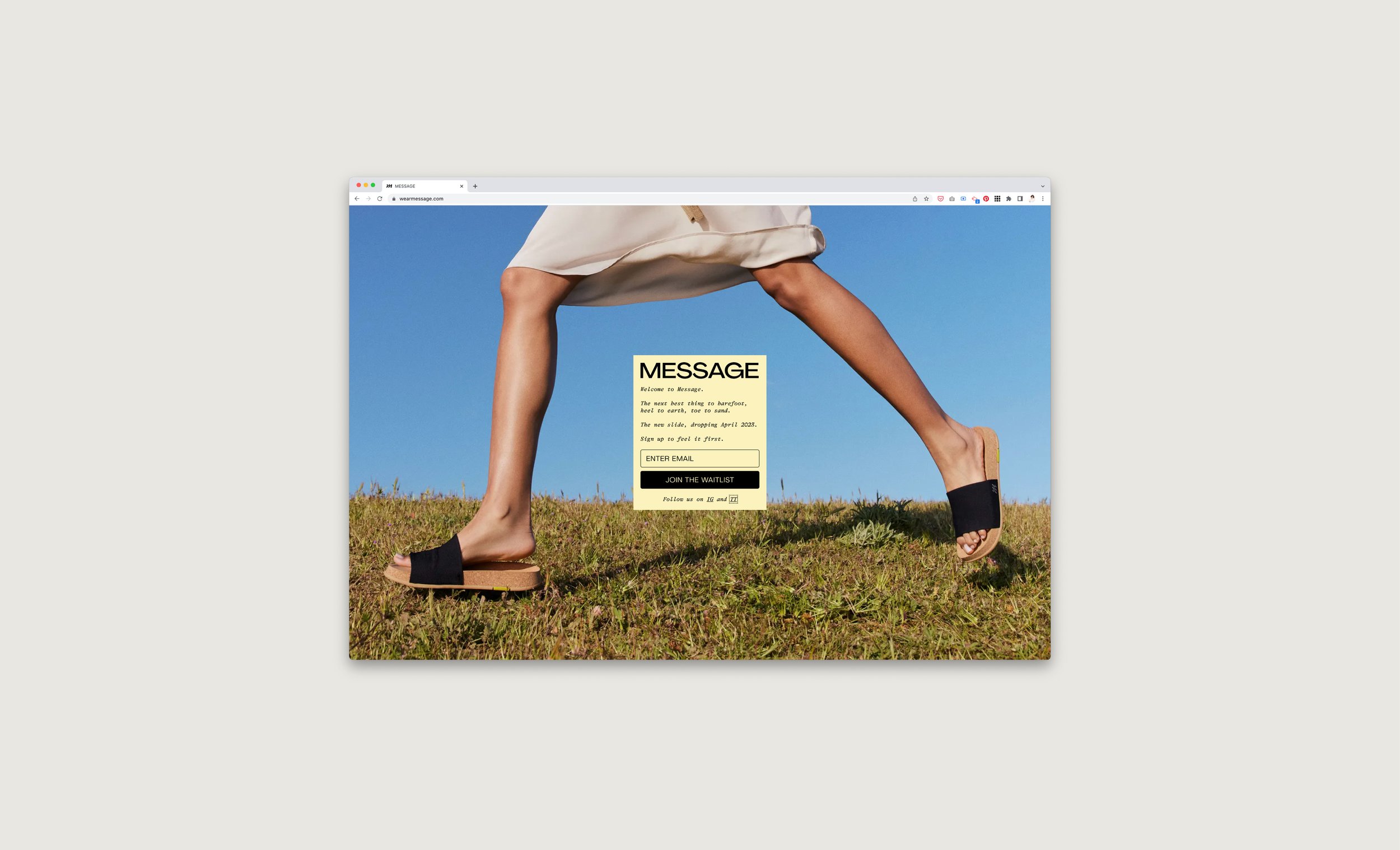 Launch of website