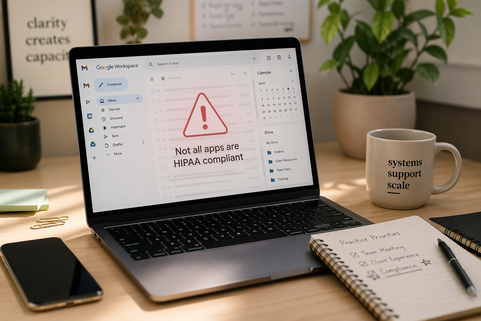 Is your Google Workspace HIPAA compliant? Not necessarily.