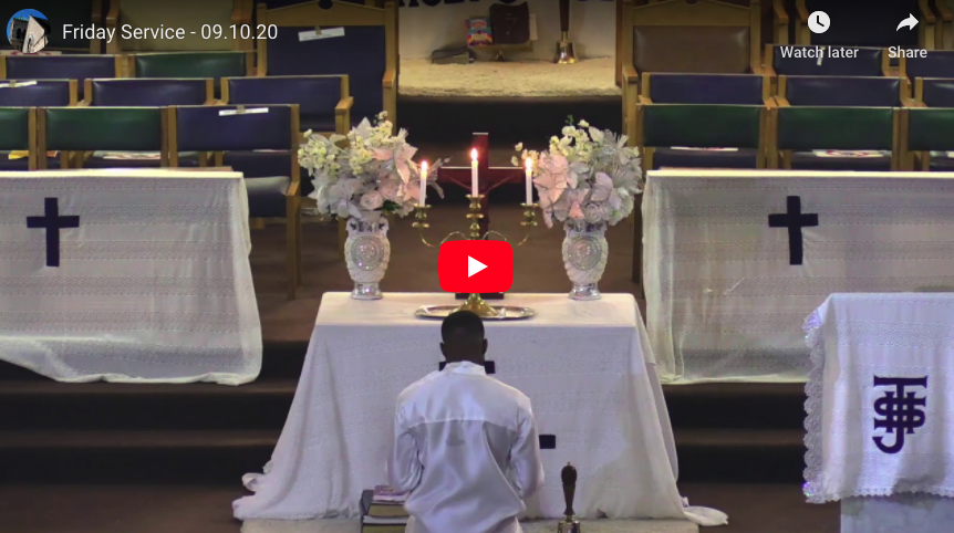 Friday Service - 09.10.20