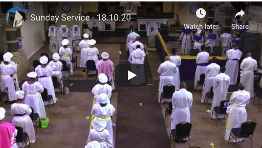 Sunday Service - 18.10.20