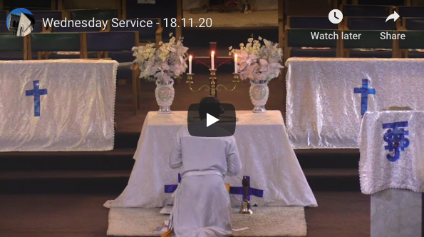 Wednesday Service - 18.11.20