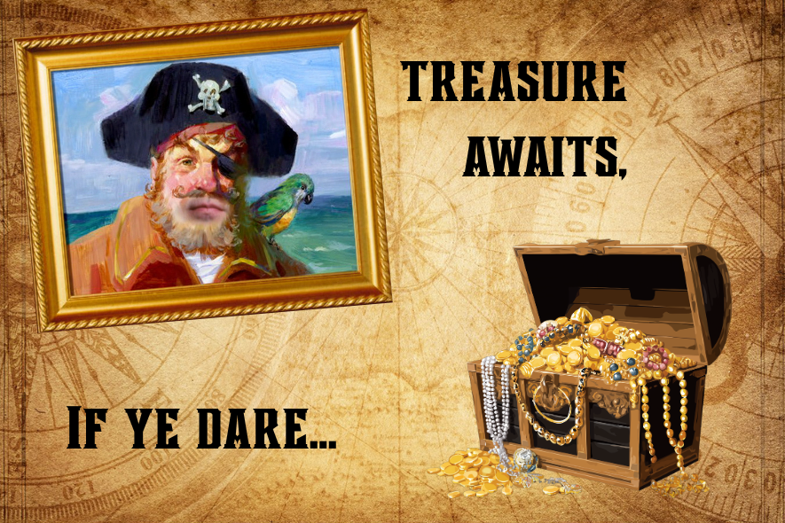 Captain Peg Leg Larry's Lost Treasure: A Kid-Friendly Scavenger Hunt