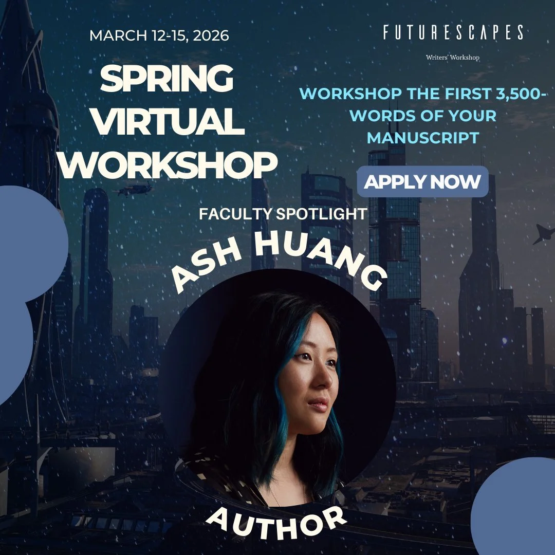 @ashsmash joins the Futurescapes Spring faculty! Apply now for the chance to work with Ash and our other faculty! Only a few days left!⁠
⁠
🔥 Spring Workshop applications are open.