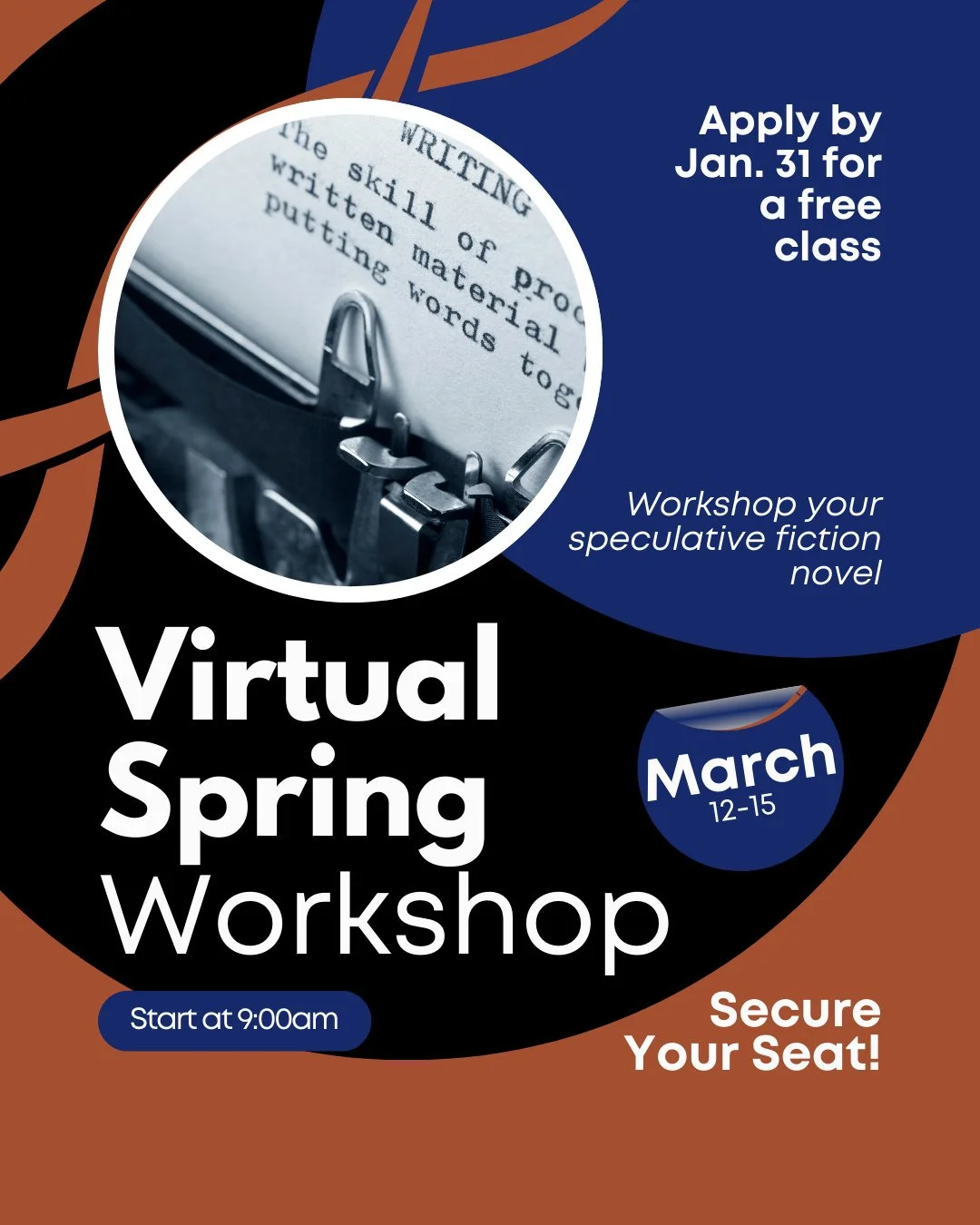 If you&rsquo;re serious about your speculative fiction and want real feedback from faculty who get genre, this is your moment.⁠
⁠
✨ Futurescapes Workshops are now in their final application window.⁠
Small cohorts. Thoughtful critique. Serious craft.⁠