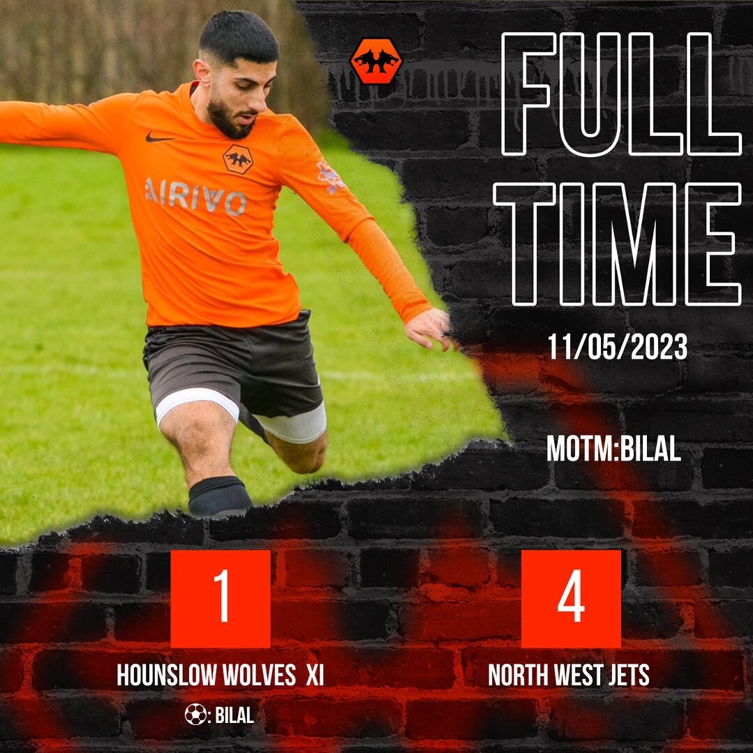 Damaging result for the XI title hopes 🤕

We go again 🐺🧡 

#sundayleague #football #soccer #sundayleaguefootball #grassrootsfootball #futbol #grassroots #hounslow #wolvesfc #thelastofus #heston #middlesex #london #sundayleaguefootball #isleworth #