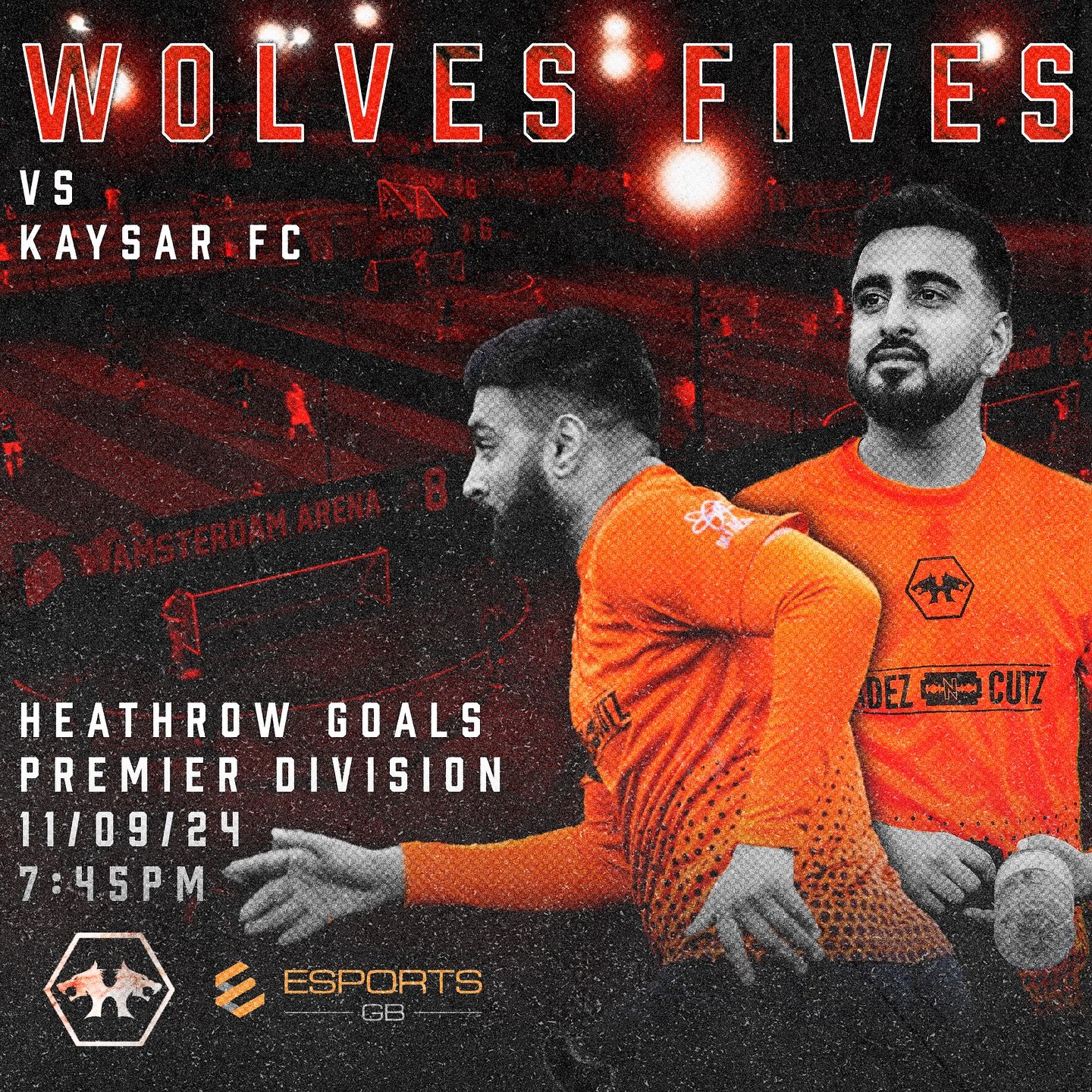 Starting off the new 5s season against a new entrant to the league Kaysar FC 🐺🔥
