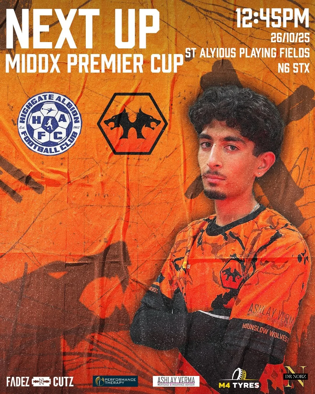 ⚽️GW7⚽️
Hounslow Wolves v @highgatealbion 
📍St Alyious playing fields
⏰ 12.45PM
✅ Supporters welcome
Hounslow Wolves XI v @chiswickcelticfc 
📍Cranford school
⏰ 10:45AM KO
✅ Supporters welcome
#sundayleague #grassrootsfootball #sundayleaguefoot