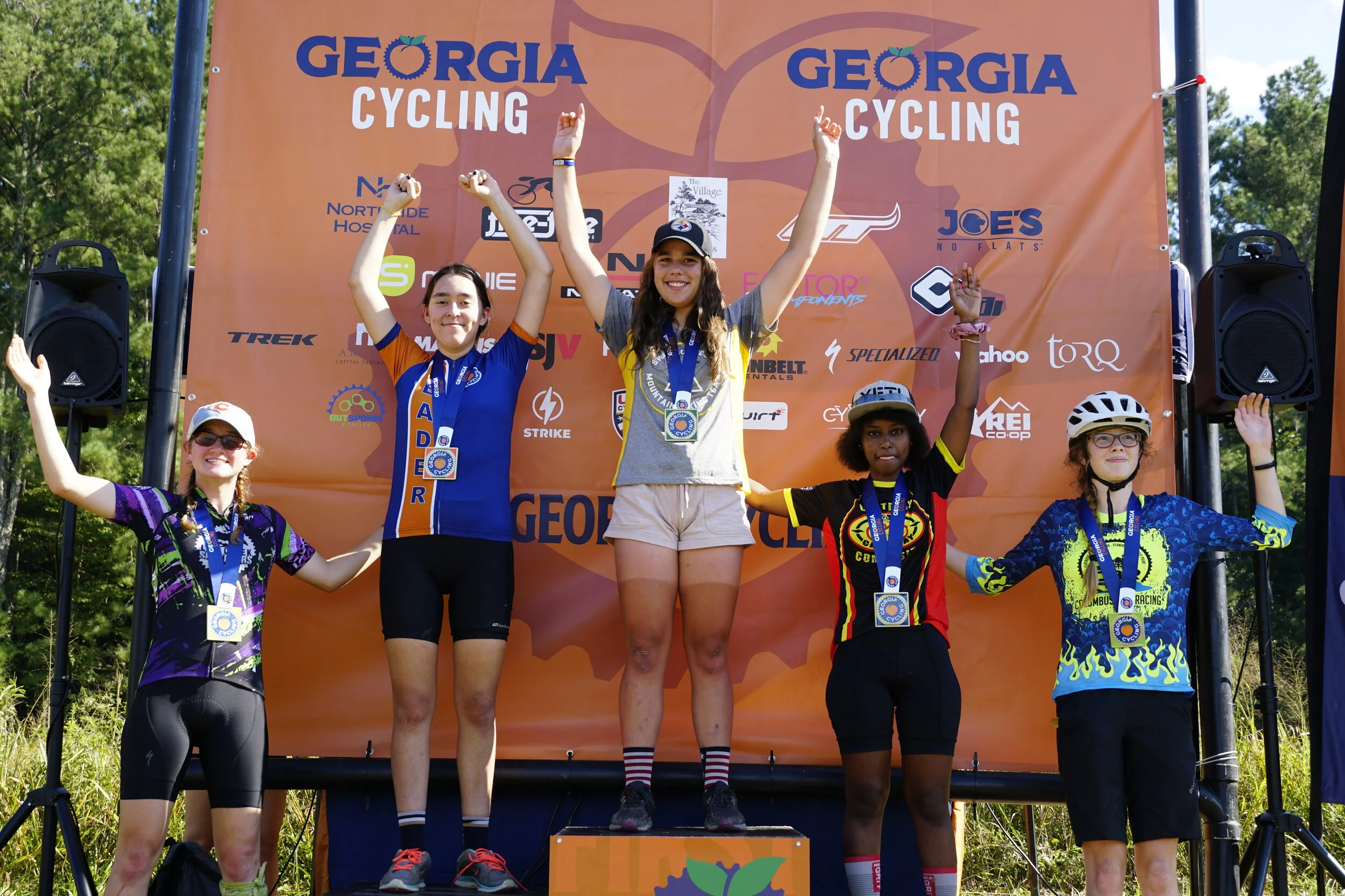 Podium Photos from 2021 Race 2