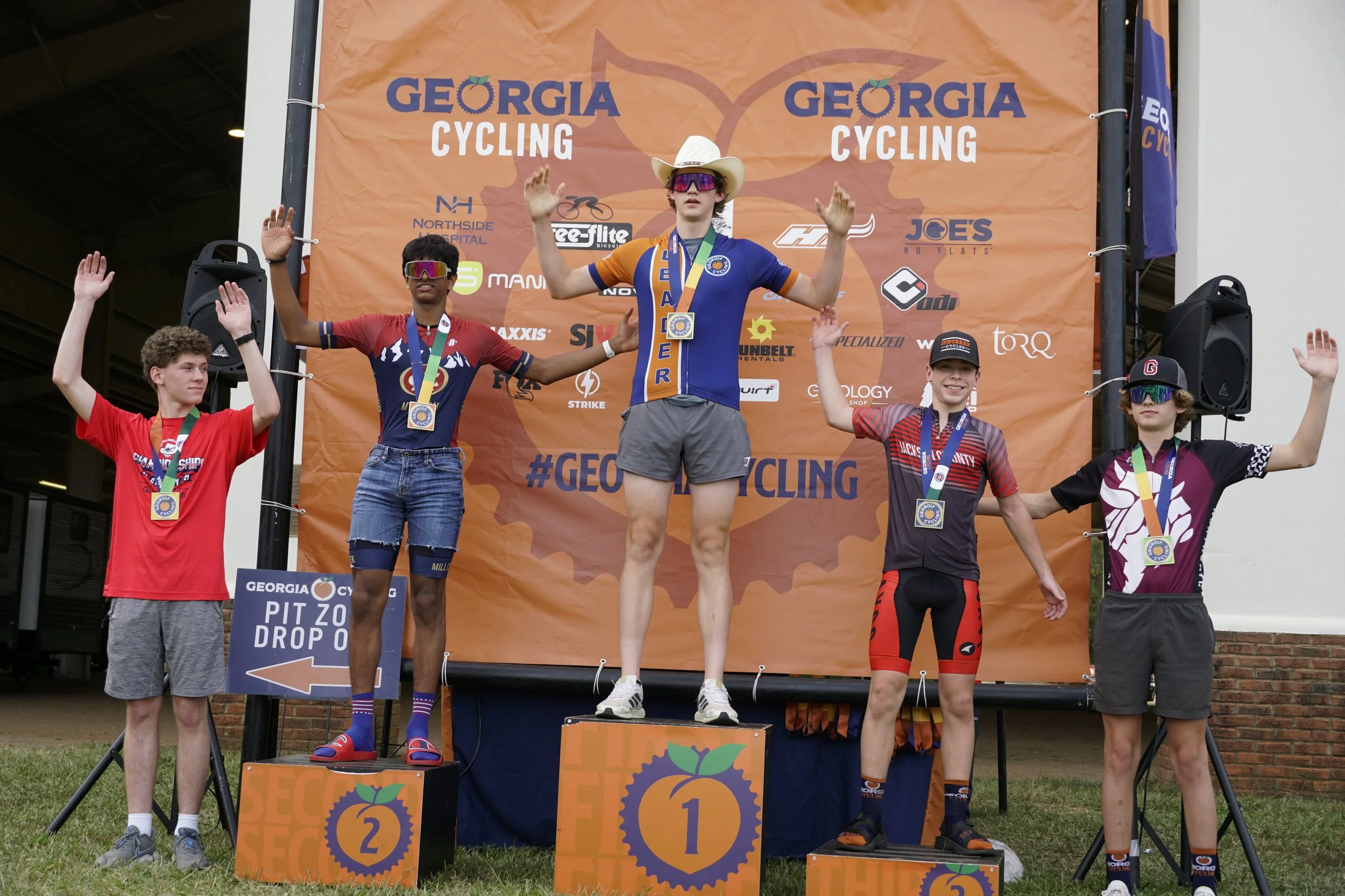 Podium Photos from 2021 Race 4