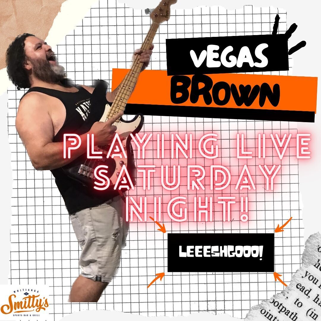 Live Music tonight with local legend  Vegas Brown !! Come for the rugby, stay for a boogie 😁🍺🙌