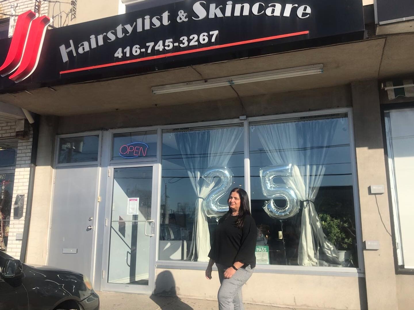 25 years ago today, we started a journey into beauty in North Etobicoke. Grateful for all the support I got from my entire family then, and the continuing support today. The success of Jjs is a team effort, which includes the past &amp; present staff