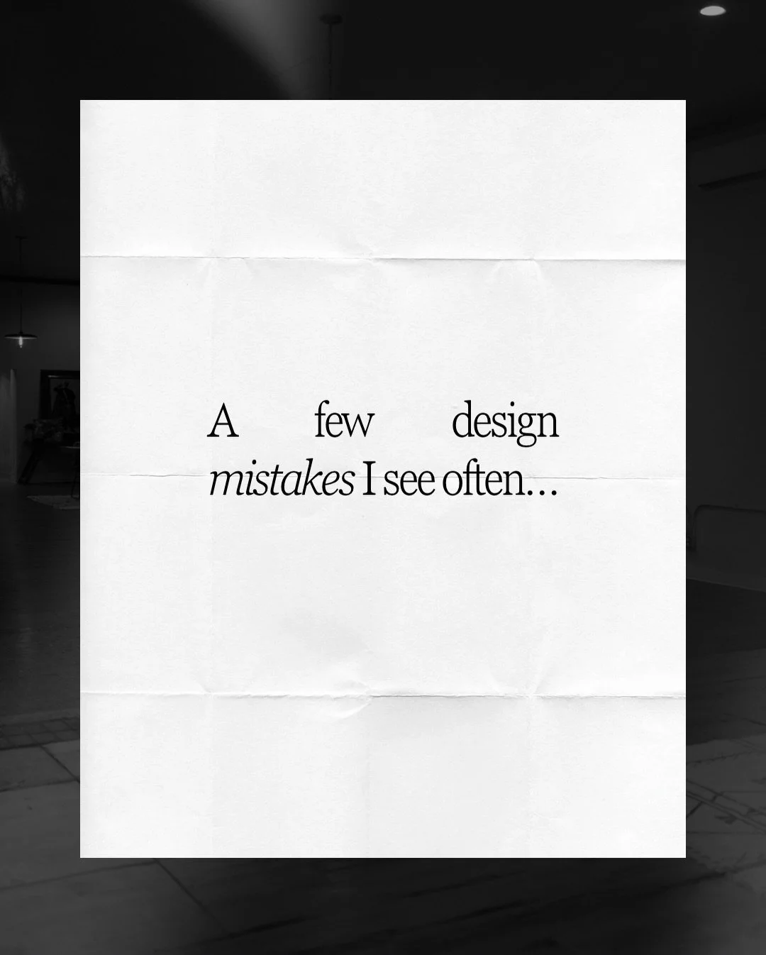 Most homes don&rsquo;t need a full overhaul.

They need a few thoughtful adjustments.

Design isn&rsquo;t about perfection &mdash;
it&rsquo;s about creating spaces that feel balanced, inviting, and intentional.

If your home feels a little &ldquo;off