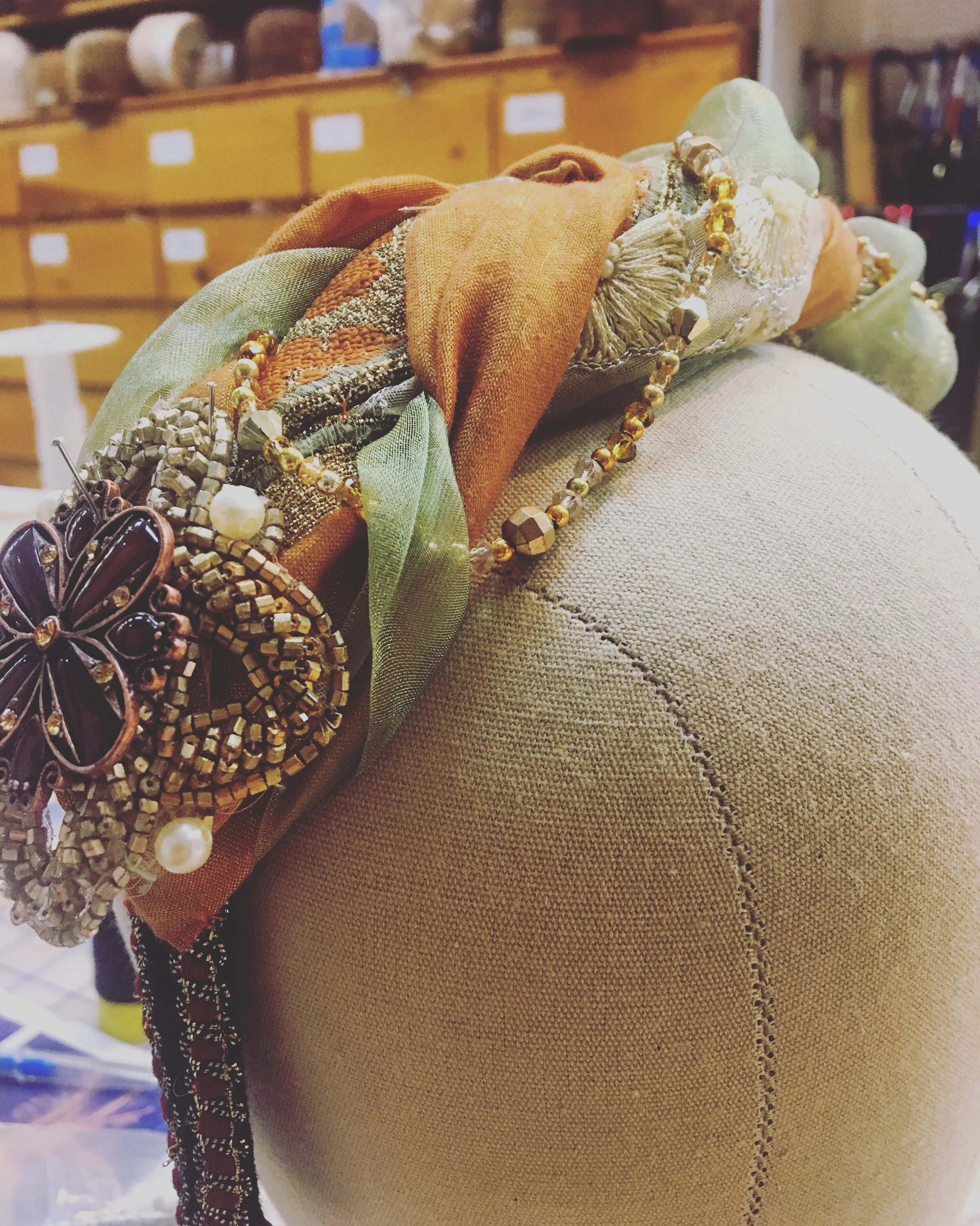 This piece was hand crafted for Pride and Prejudice 