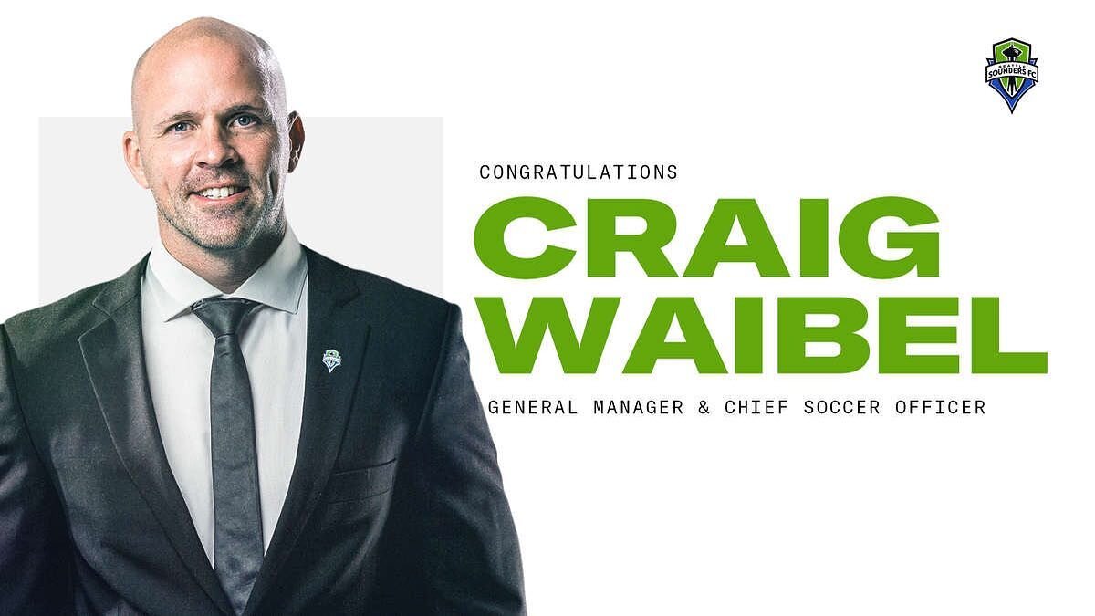 Congrats to newly announced @soundersfc GM &amp; Chief Soccer Officer, Craig Waibel. 

Missed today&rsquo;s press conference? Head over to https://youtu.be/AL3gk2-XRNI for the full video. 

&ldquo;A University of Washington graduate and former Sounde