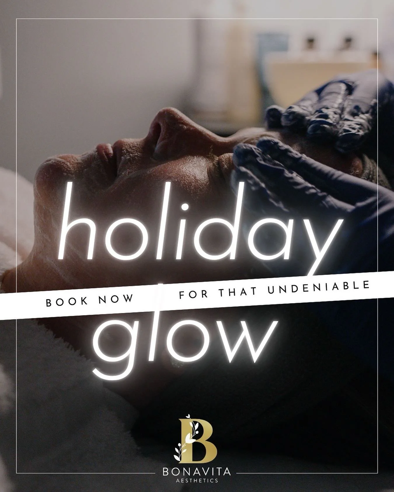 Between the parties, the photos, and the festive chaos &mdash; your skin deserves some holiday love! 

Treat yourself to a rejuvenating Holiday Glow Facial and walk into the season with confidence (and radiant skin!). ✨

#SelfCareSeason #bonavitabeau