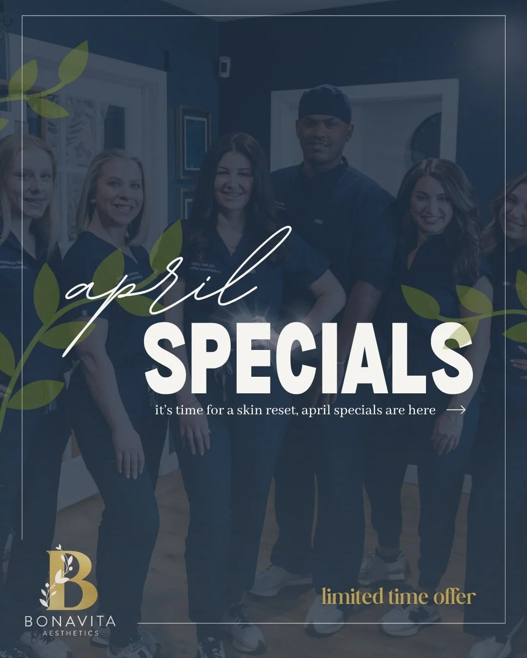 🌷 April specials just dropped at BonaVita Aesthetics and they won&rsquo;t be around forever.

Better skin, better habits, better results&mdash; but only if you actually get on the schedule 😌

📲 Don&rsquo;t wait until it&rsquo;s booked out!  #ctmed