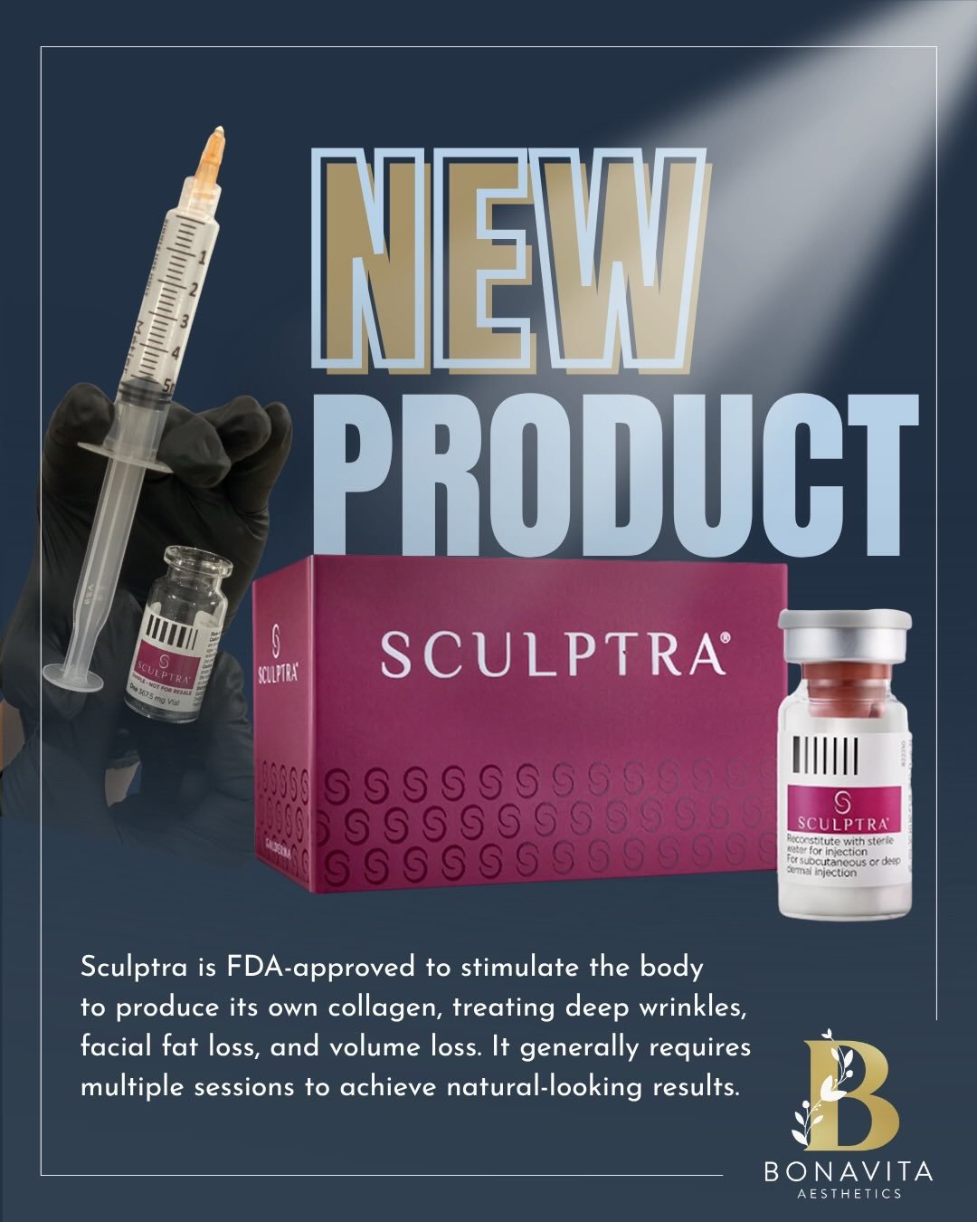 Meet Sculptra 🫱🏼&zwj;🫲🏽 ✨

A collagen biostimulator that encourages your skin to rebuild itself over time, restoring structure, firmness, and glow in the most natural way.

Instead of your typical instant volume with filler, this treatment works 