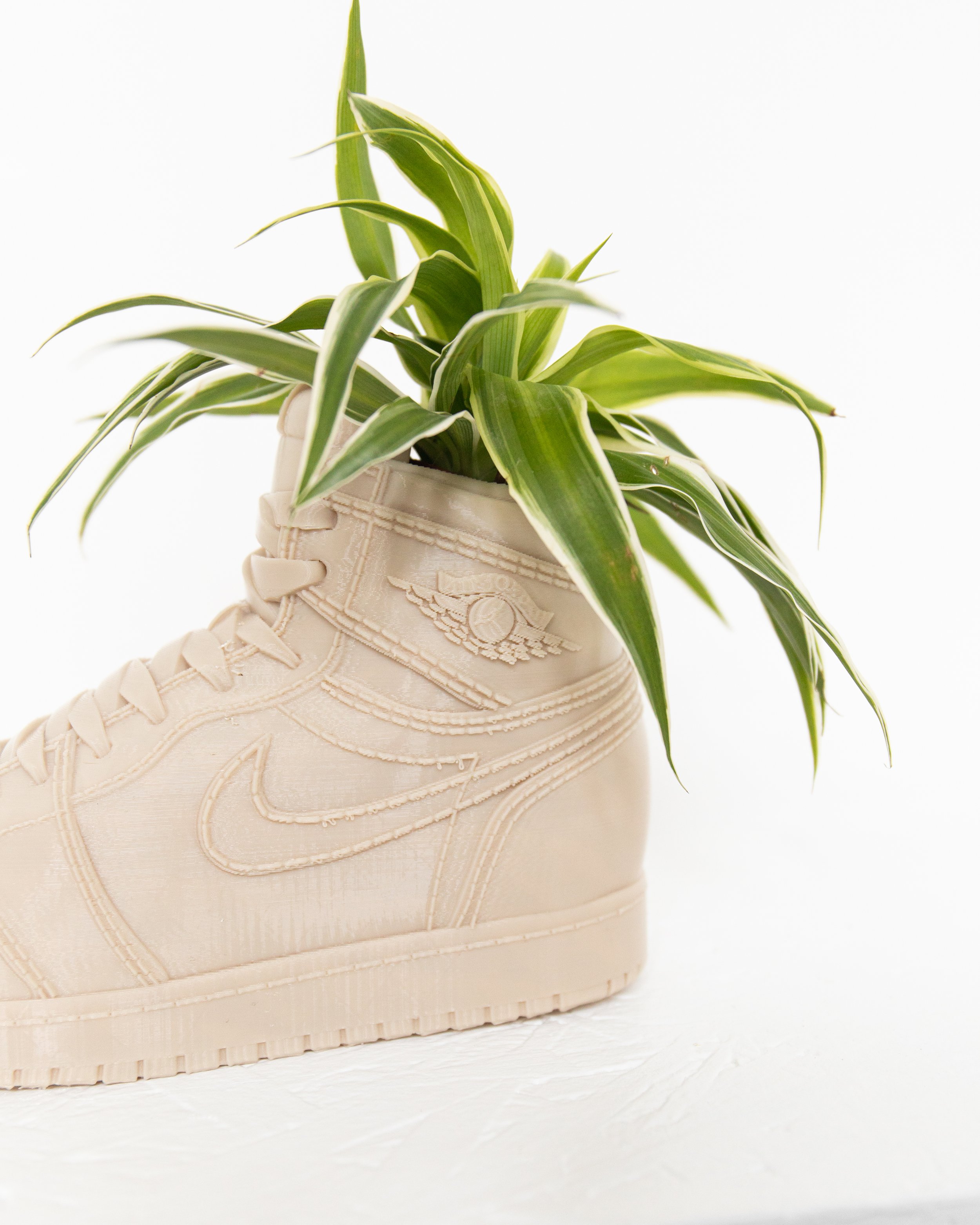 3D Printed AJ1 Planter — Sneaker Planters
